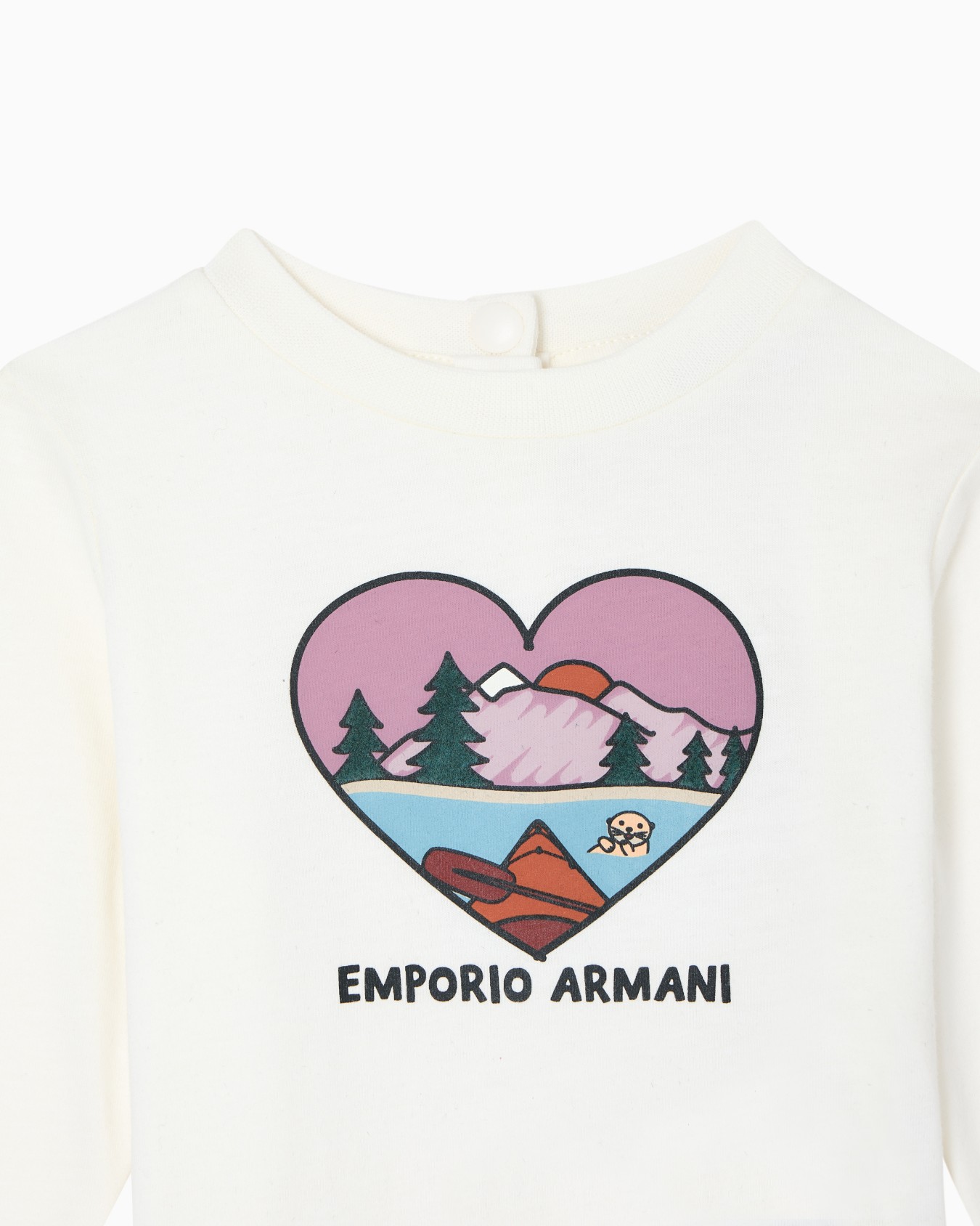 Maglia in jersey stampa foresta ASV Slide 1