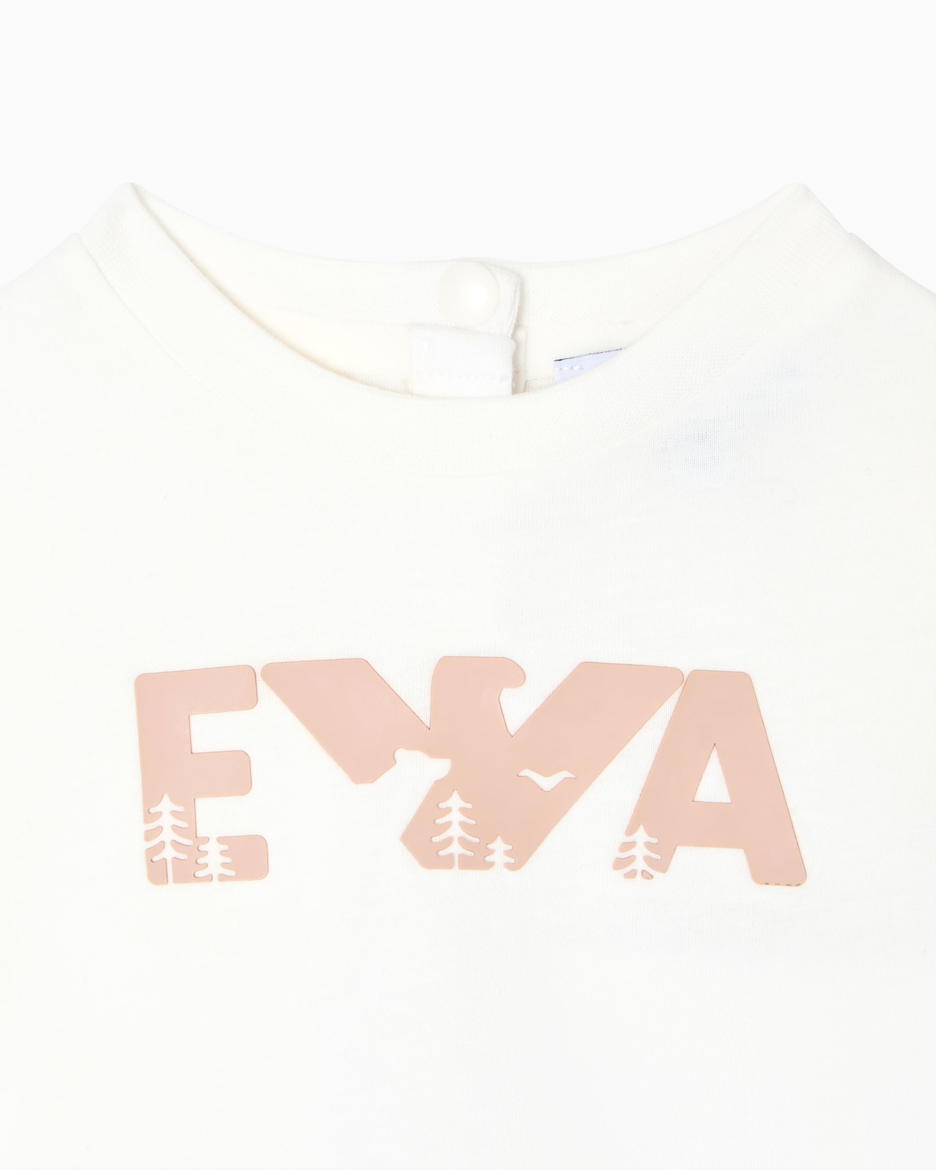 T-shirt in jersey logo EA flock laserato ASV Slide 1