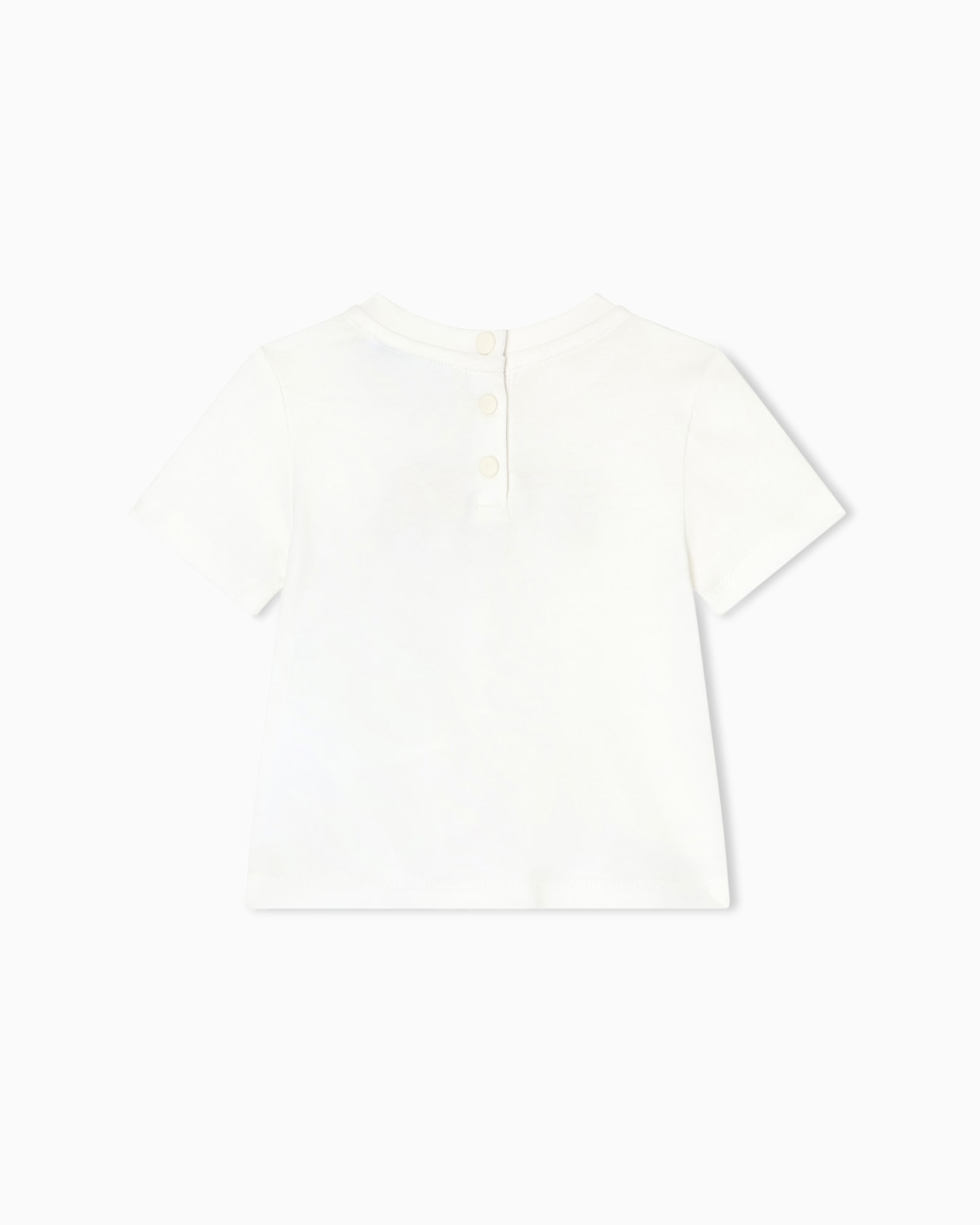 T-shirt in jersey logo EA flock laserato ASV Slide 2
