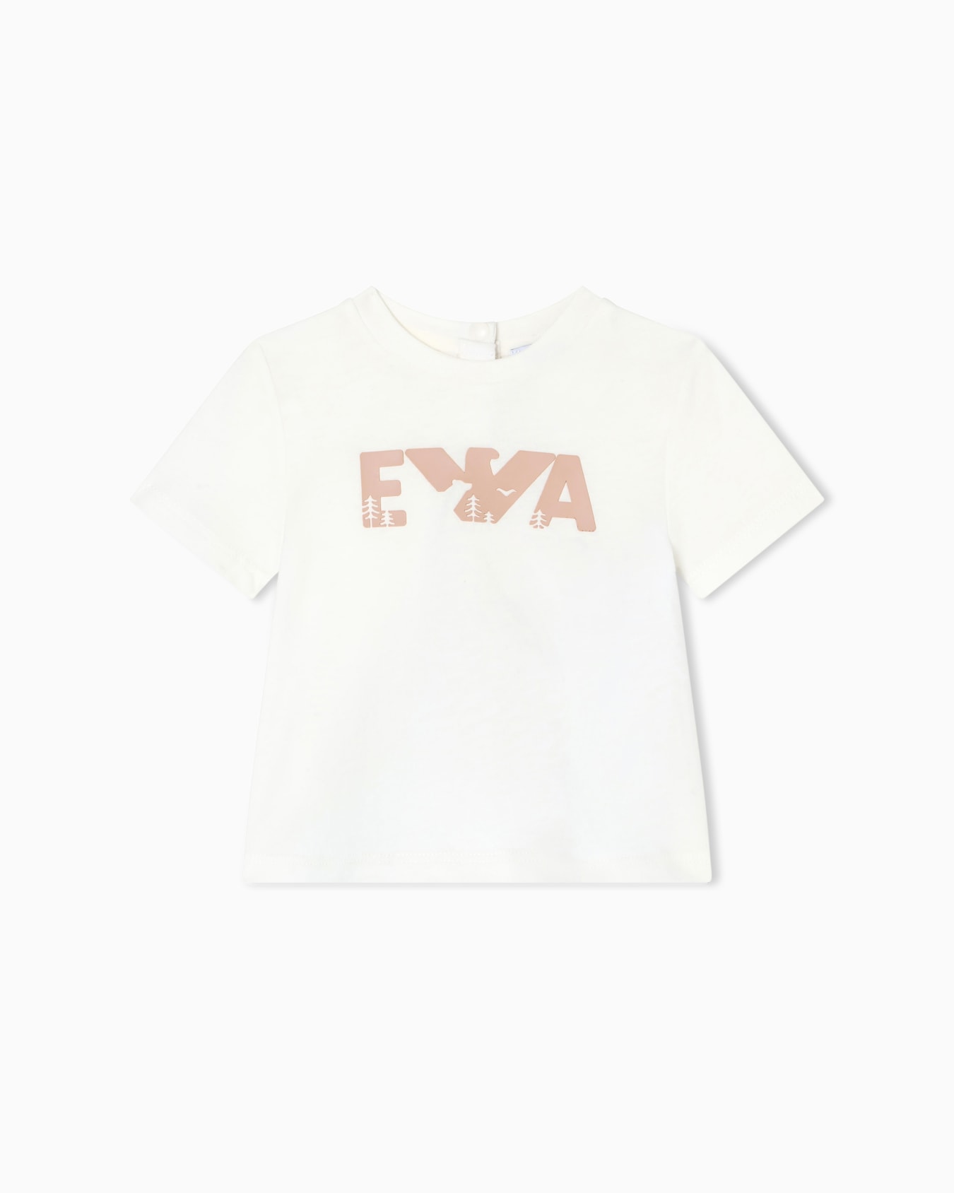 T-shirt in jersey logo EA flock laserato ASV Slide 0