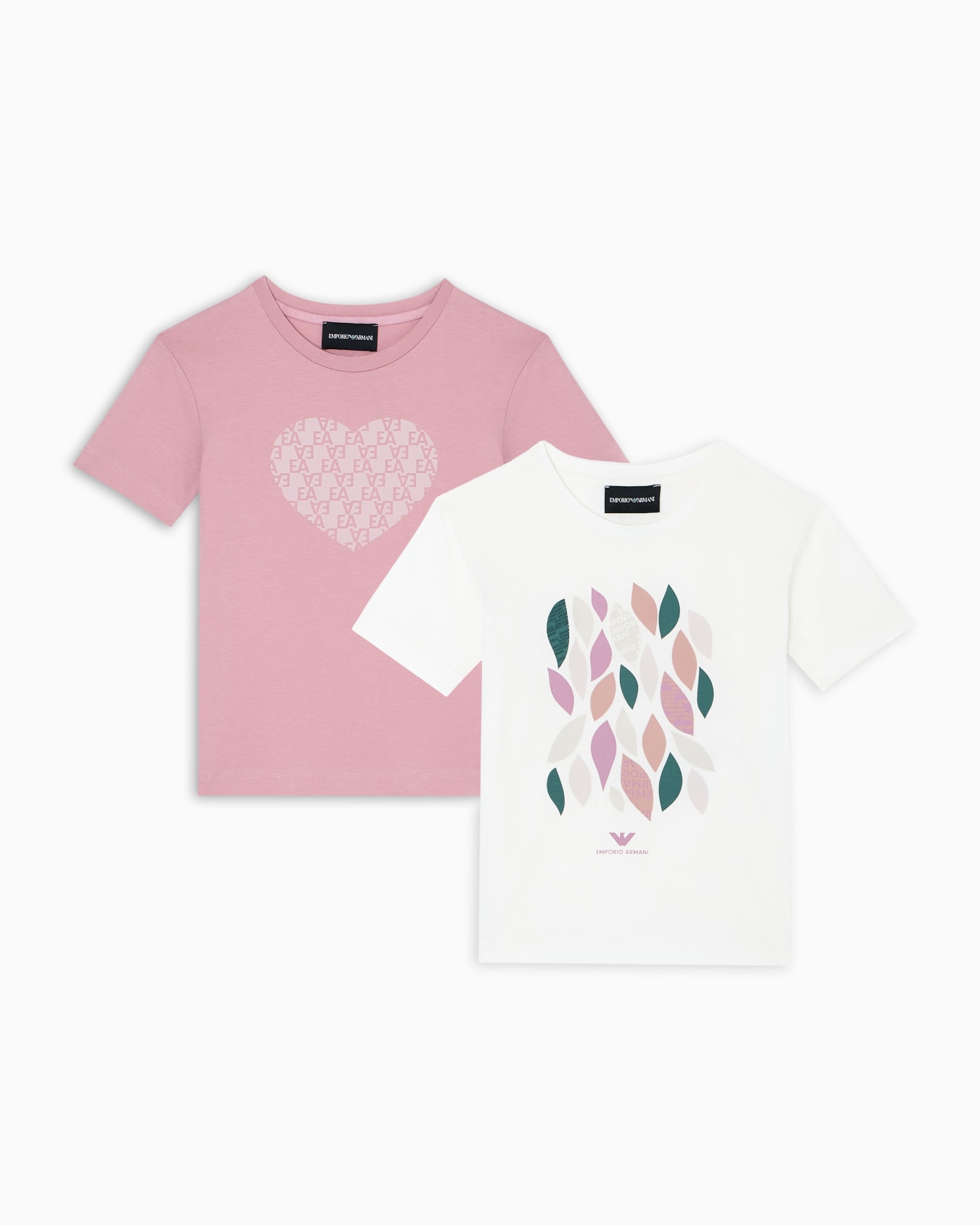 Two-pack of ASV forest shade print T-shirts Slide 0