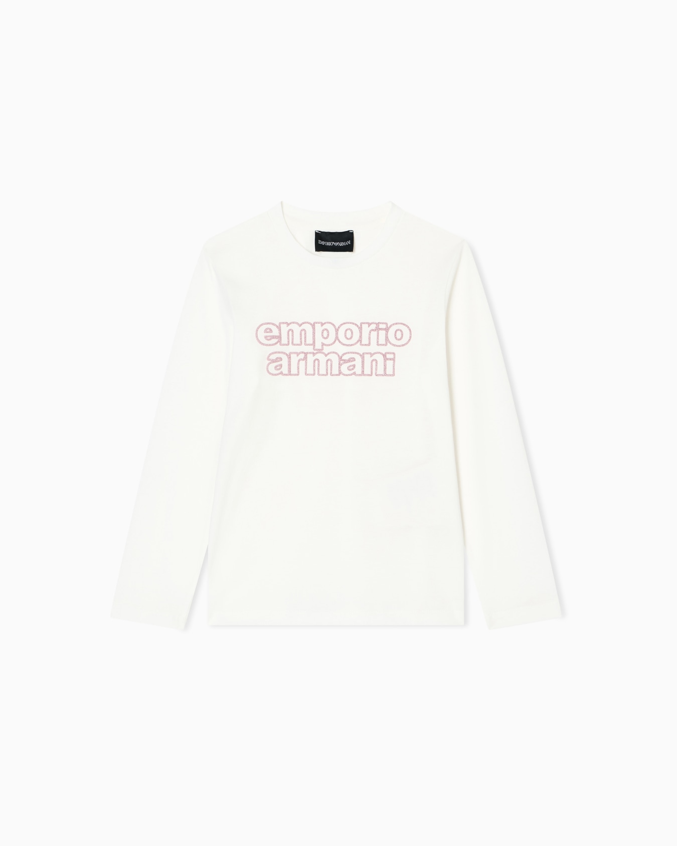 ASV jersey jumper with a glitter logo print Slide 0