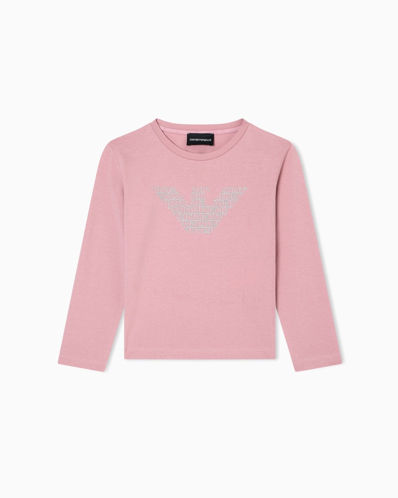 ASV jersey jumper with a glitter logo print Slide 0