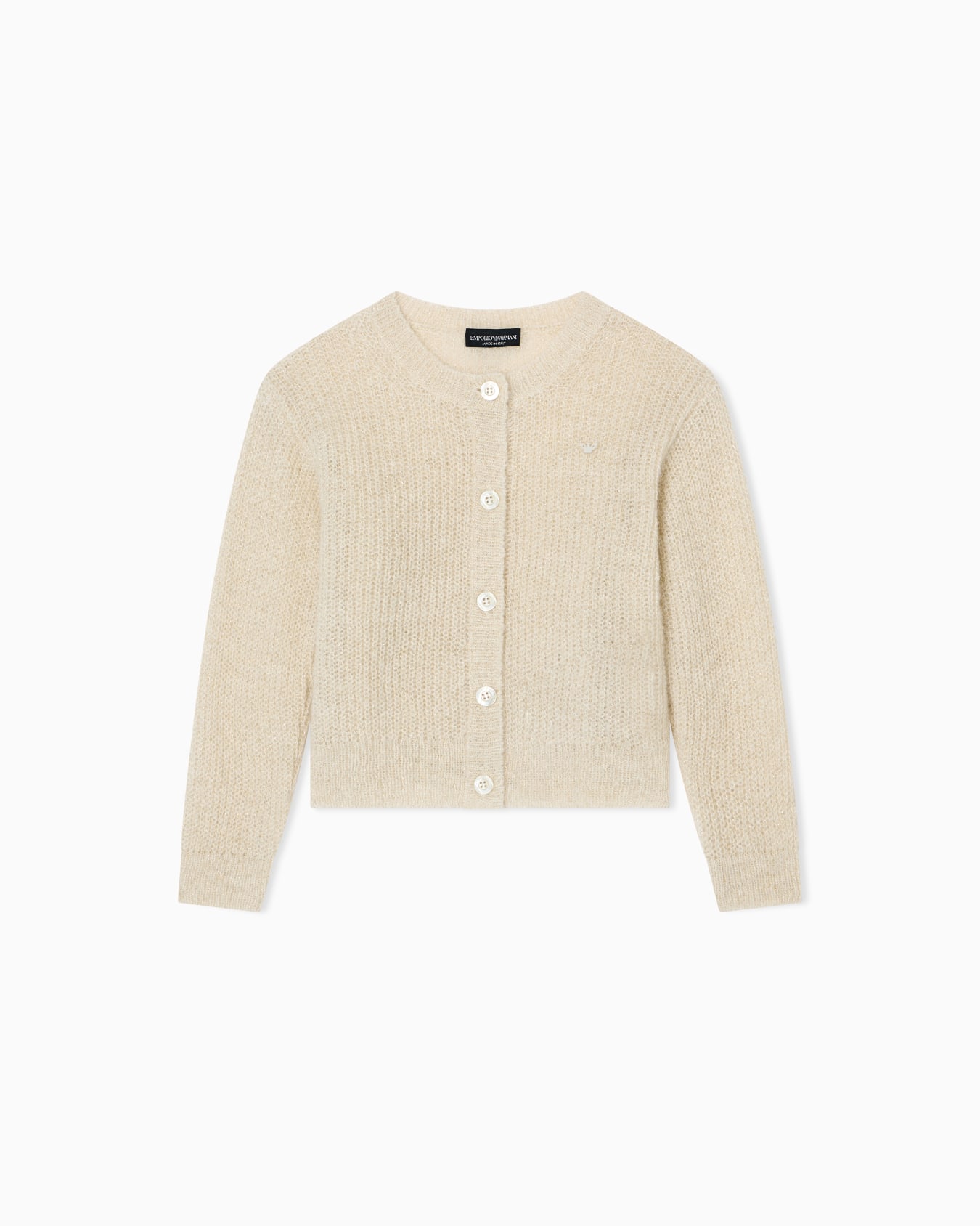 Alpaca wool-blend cardigan Slide 0
