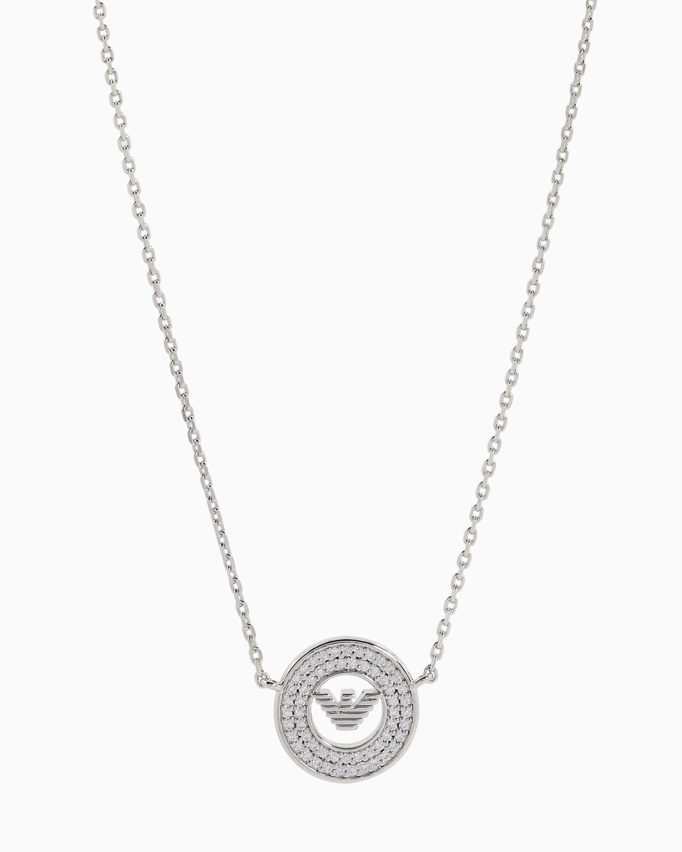  Sterling Silver Pendant Necklace Slide 0