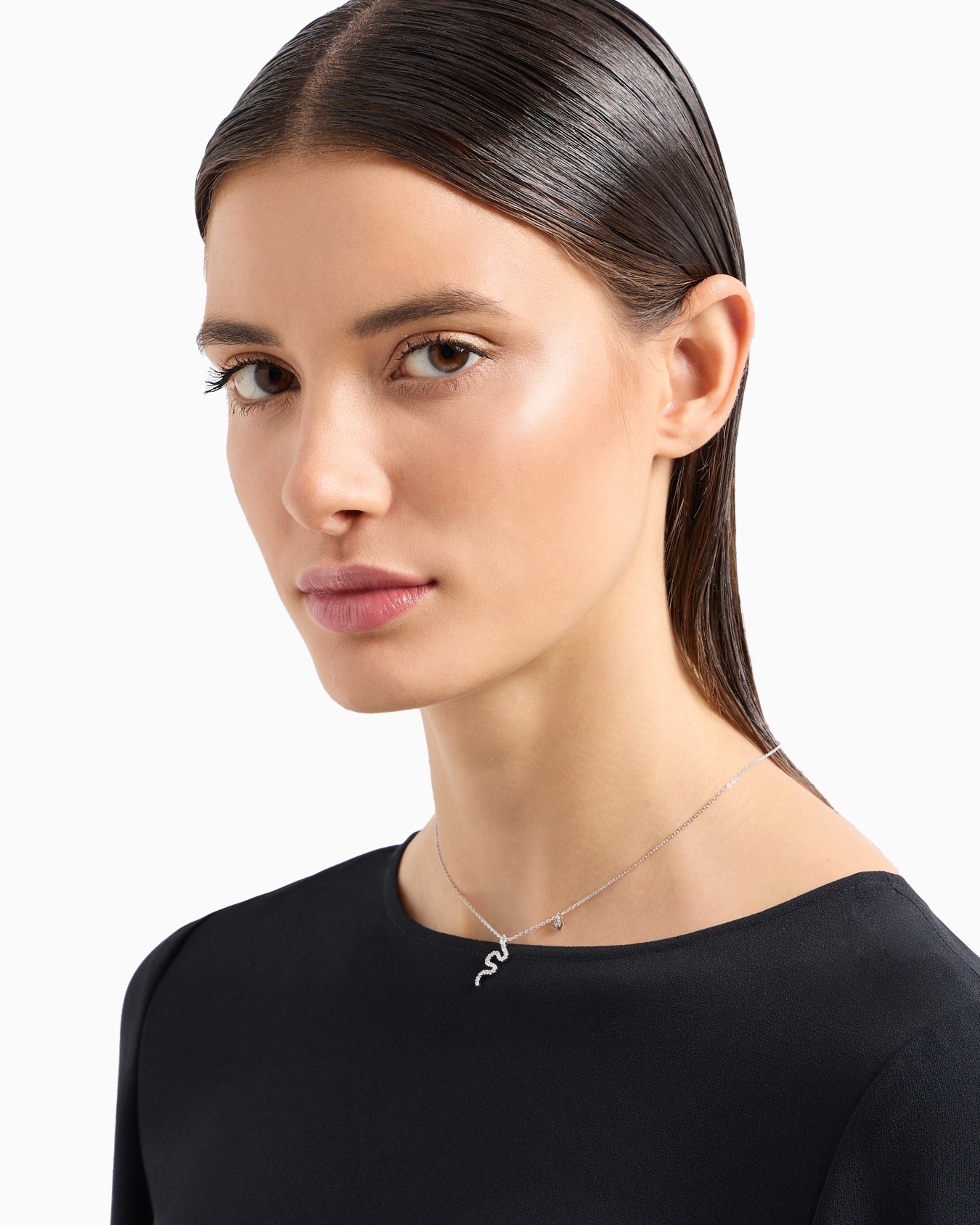  Sterling Silver Pendant Necklace Slide 1