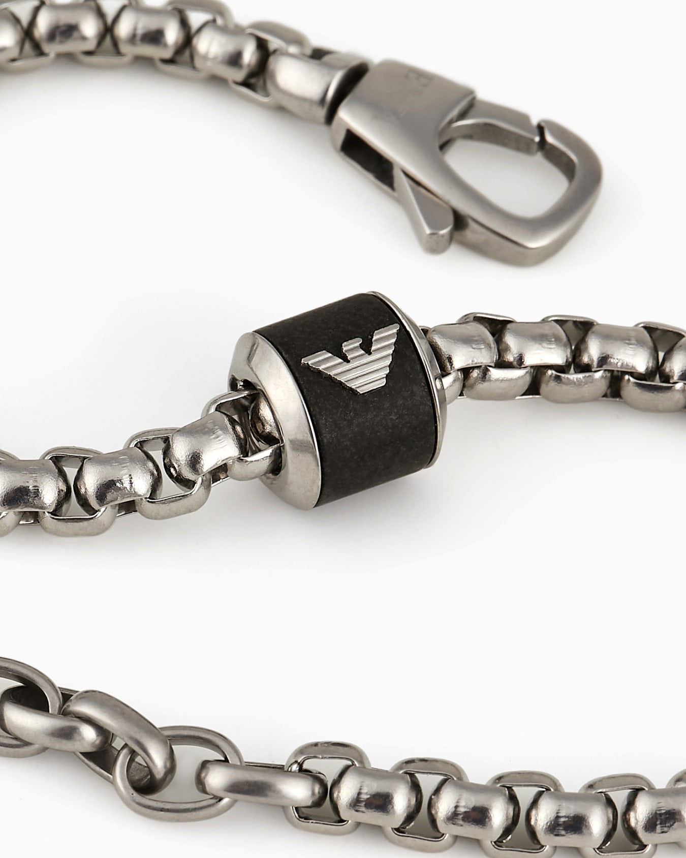 Black Marble Chain Bracelet Slide 1