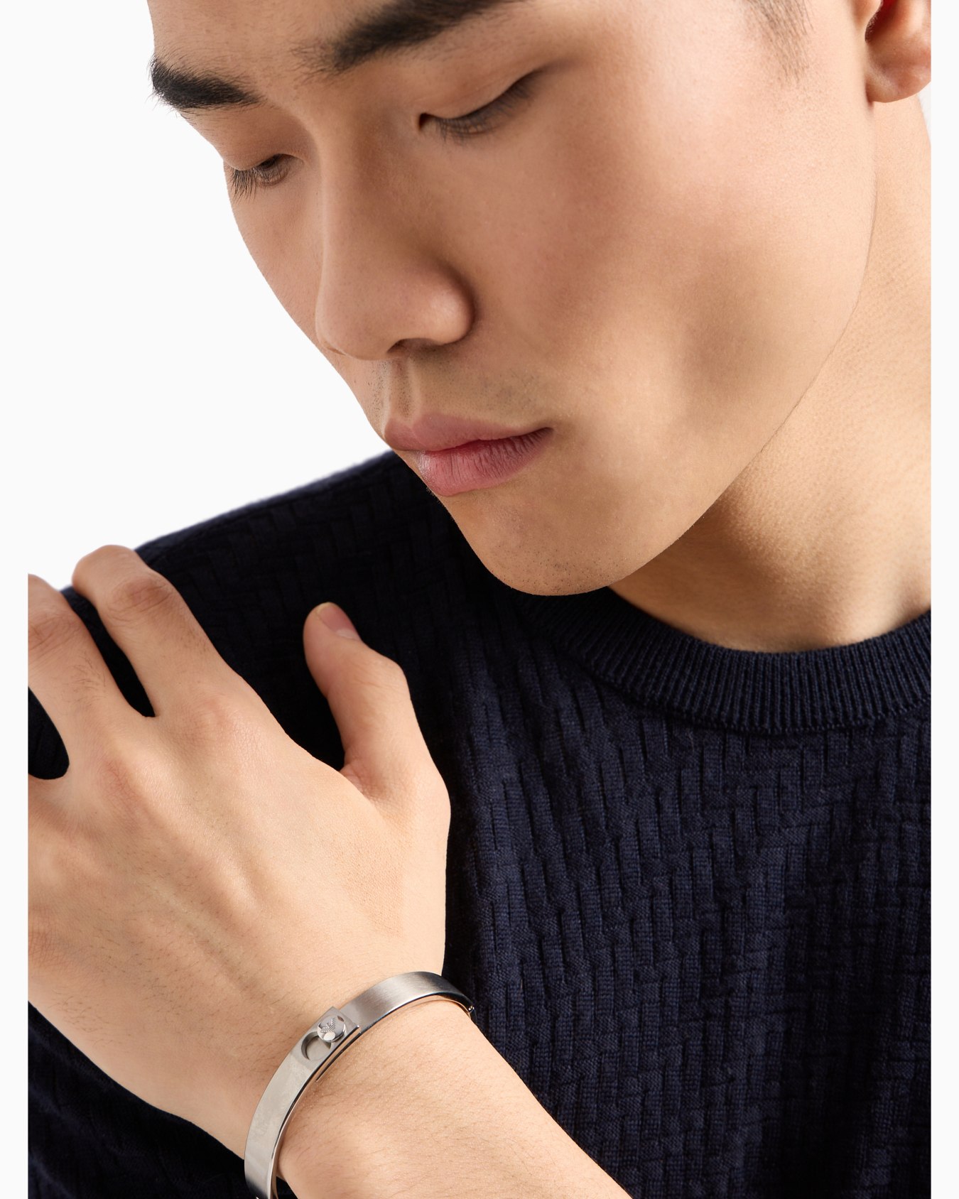 Stainless Steel Bangle Bracelet Slide 3