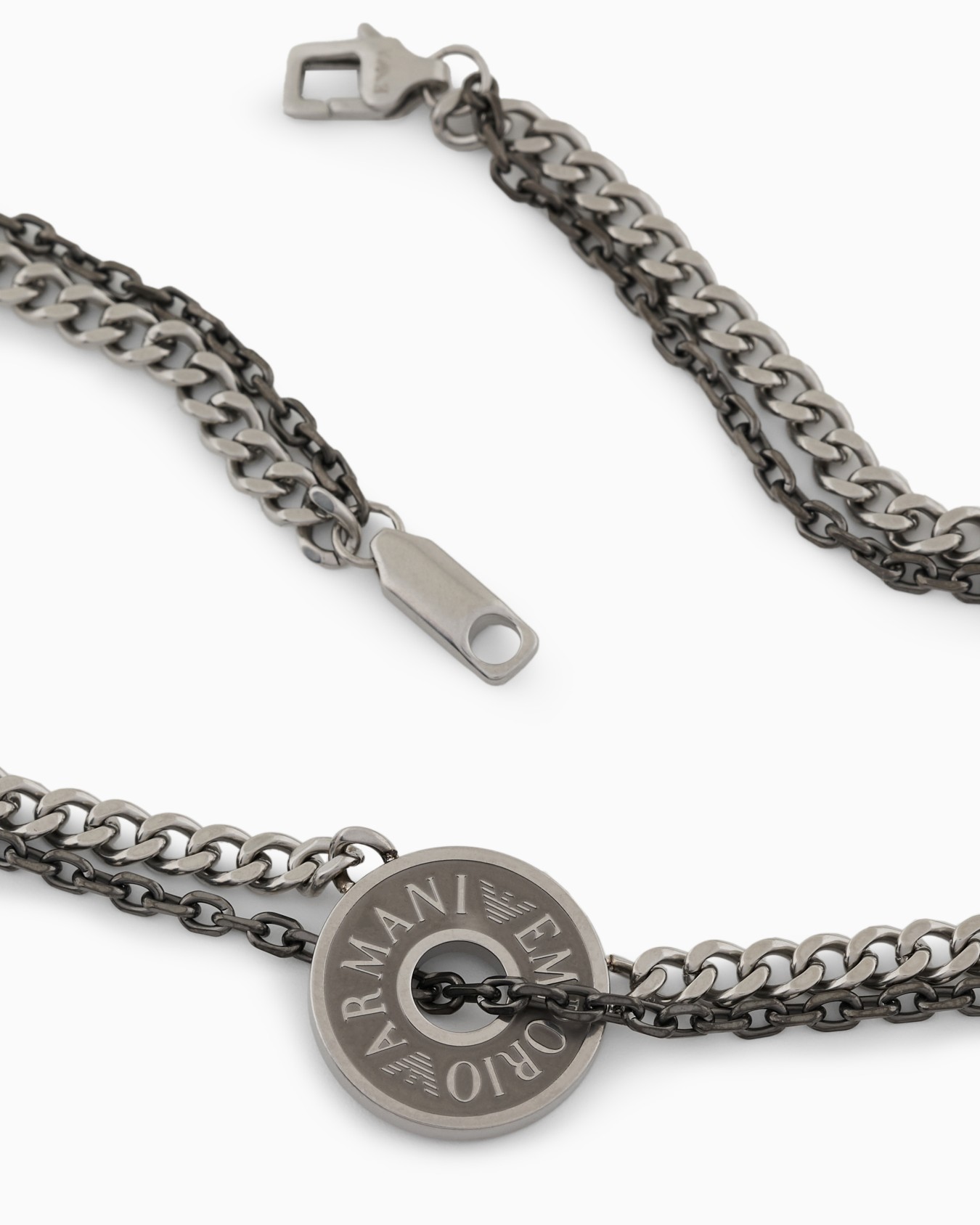  Stainless Steel and IP Gun-Plating Chain Necklace Slide 2