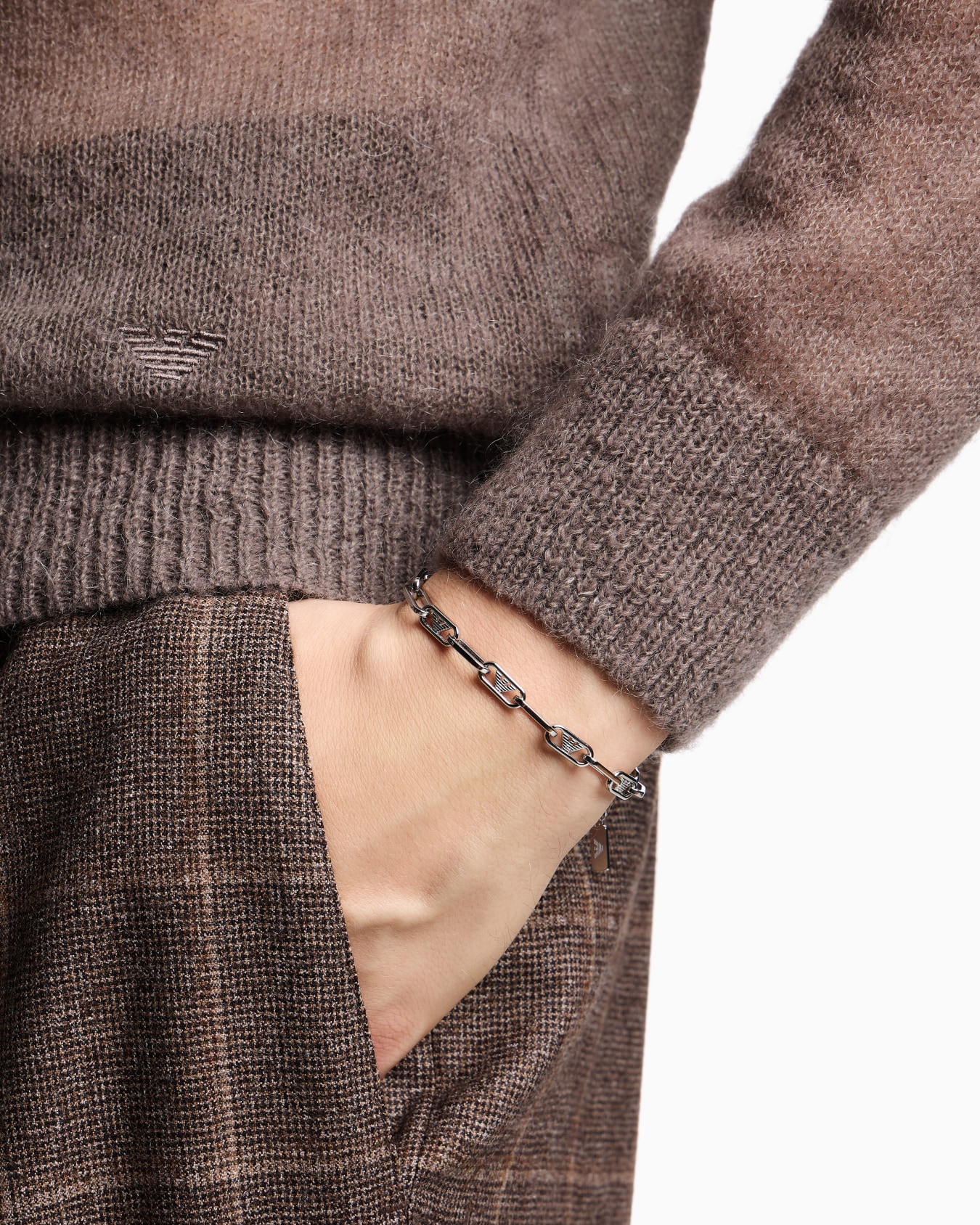  Stainless Steel Chain Bracelet Slide 1