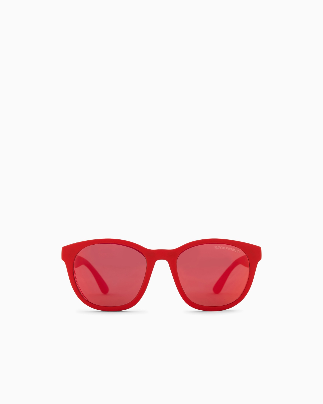 Panto-shaped junior sunglasses with clip-on lenses Slide 0