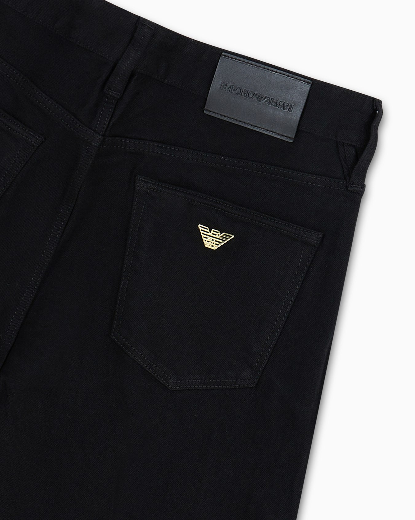 J75 Slim-fit stretch denim jeans with gold details Slide 5