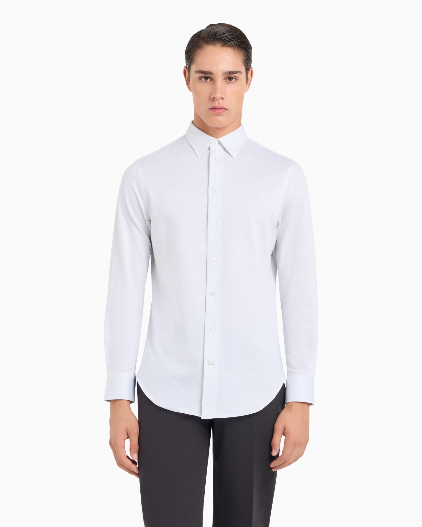 Lisle armure jersey shirt Slide 1