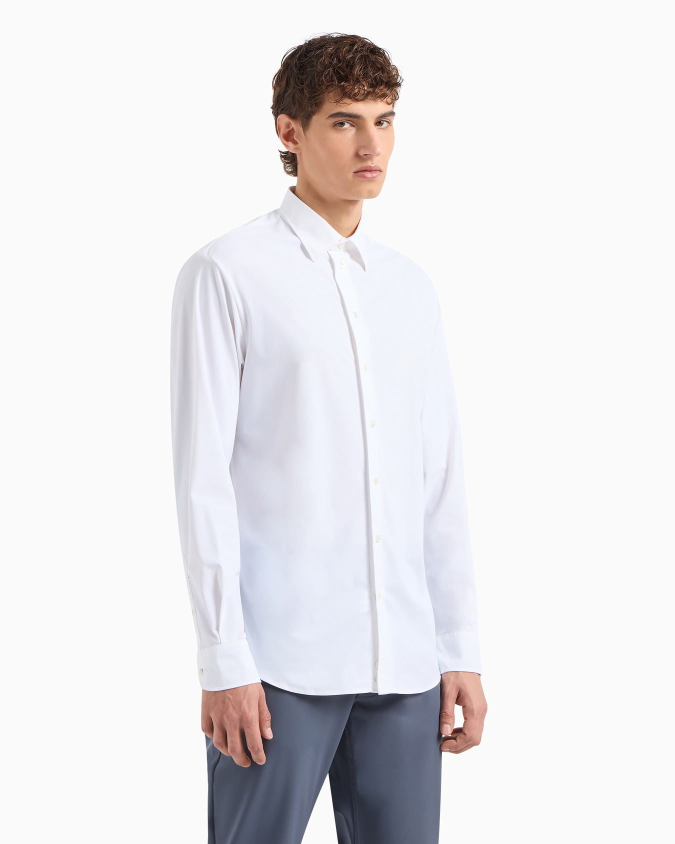US Exclusive stretch fabric shirt Diapositiva 3