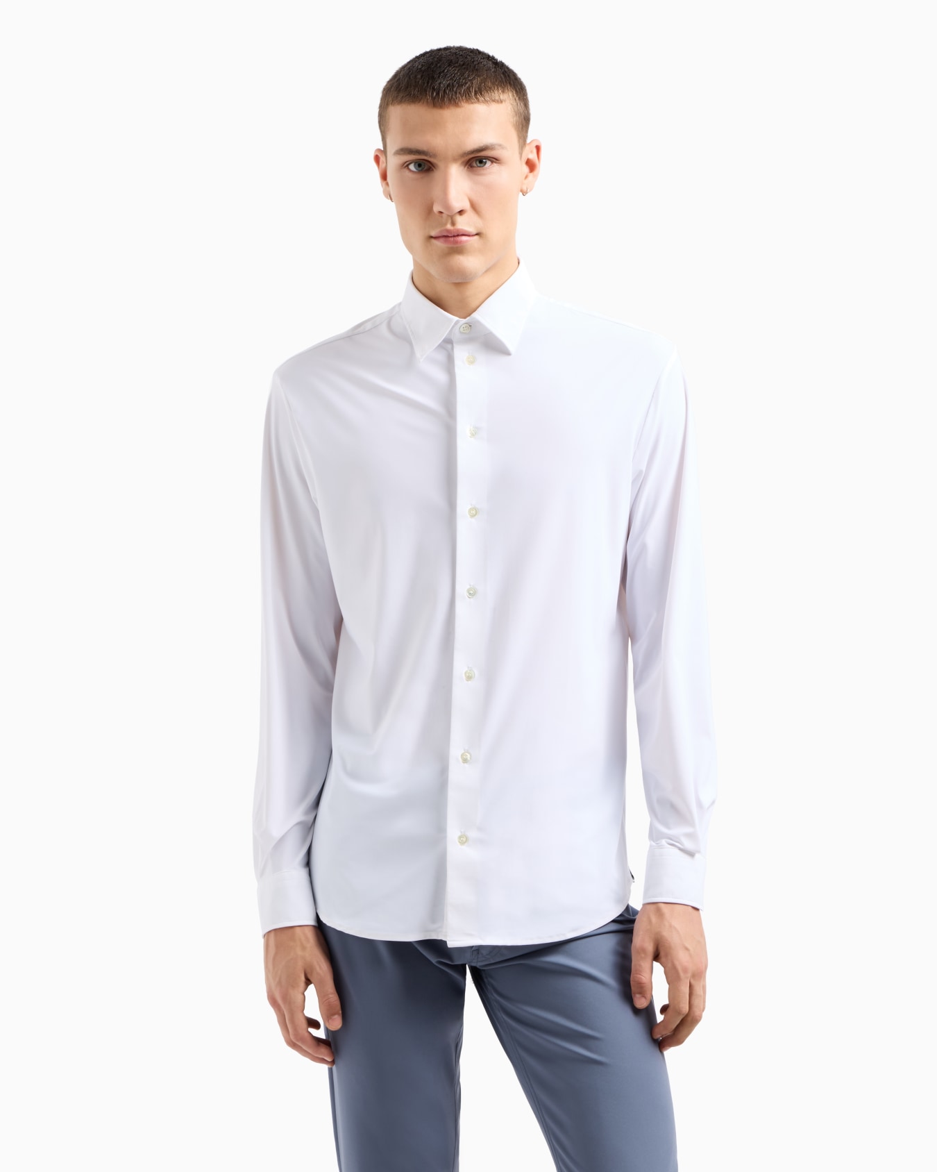 US Exclusive stretch fabric shirt Diapositiva 3