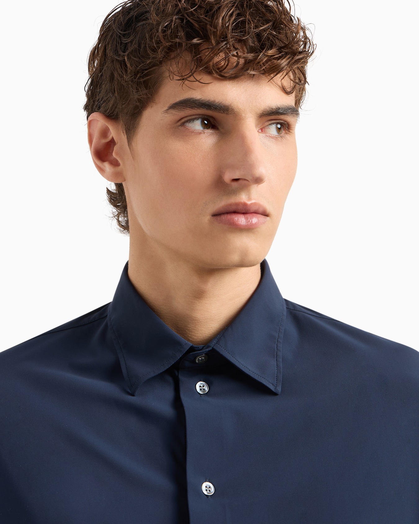 US Exclusive stretch fabric shirt Slide 4