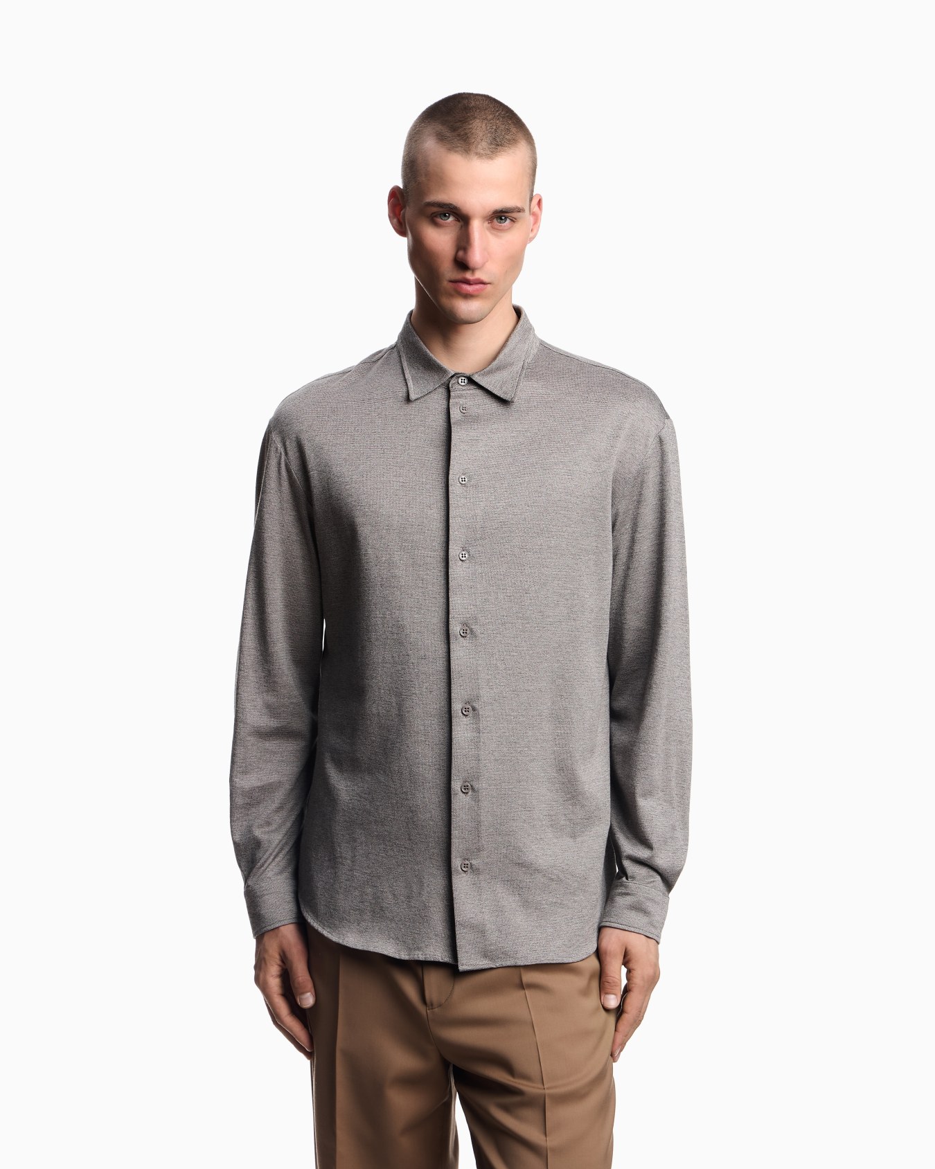 Icon jaspé jersey shirt Slide 3
