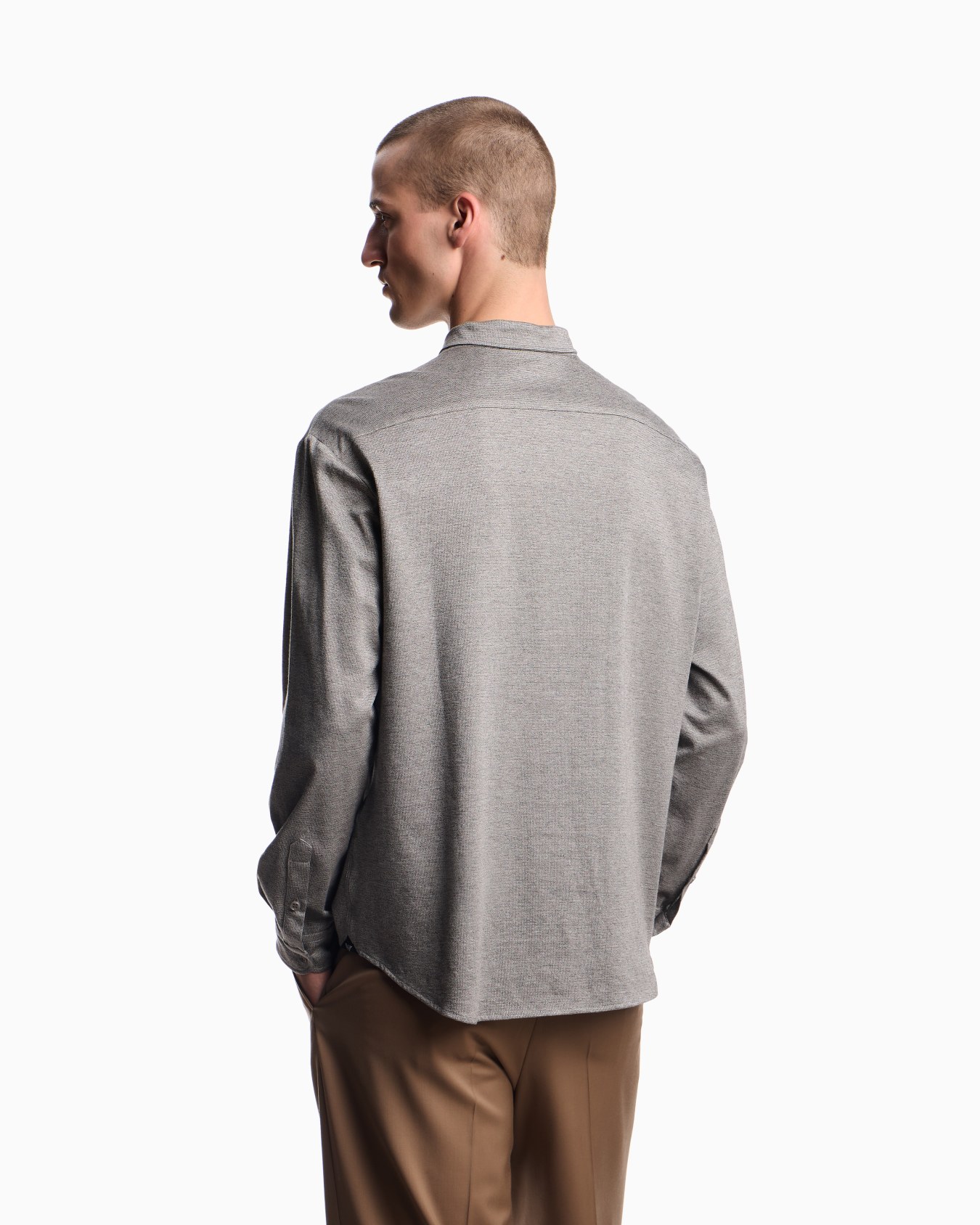 Icon jaspé jersey shirt Slide 2