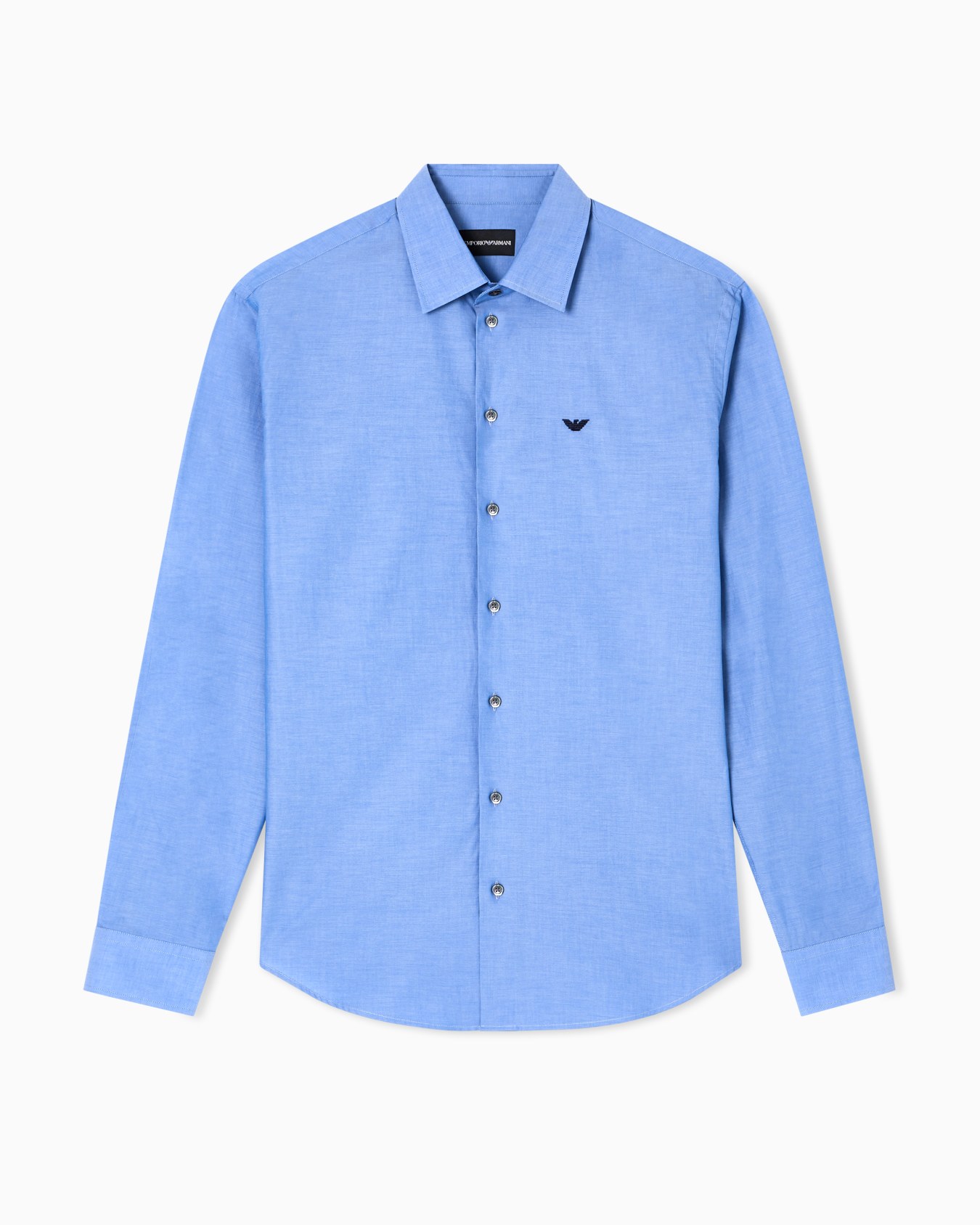 Cotton chambray shirt Slide 0