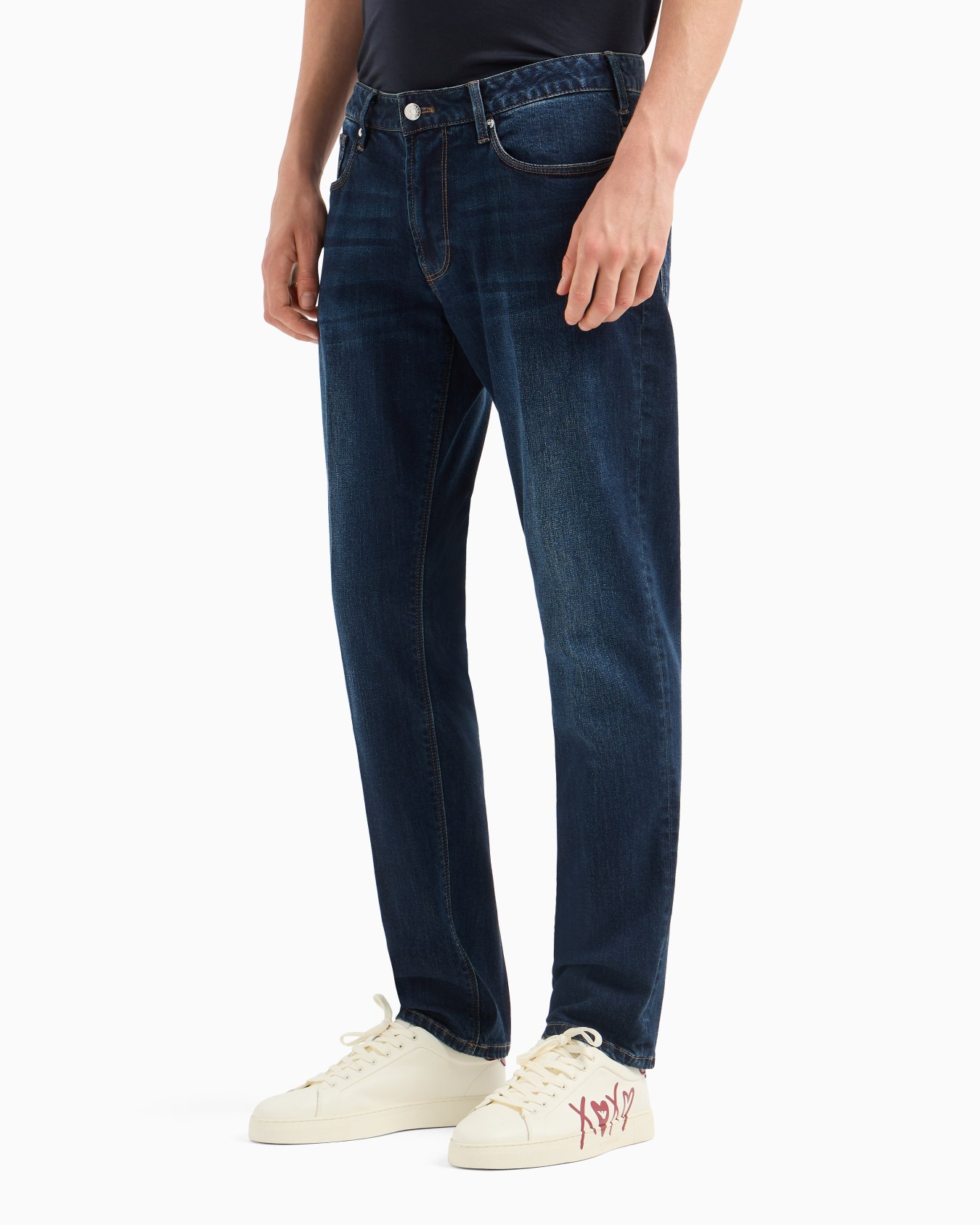 Vaqueros slim fit en denim Diapositiva 1