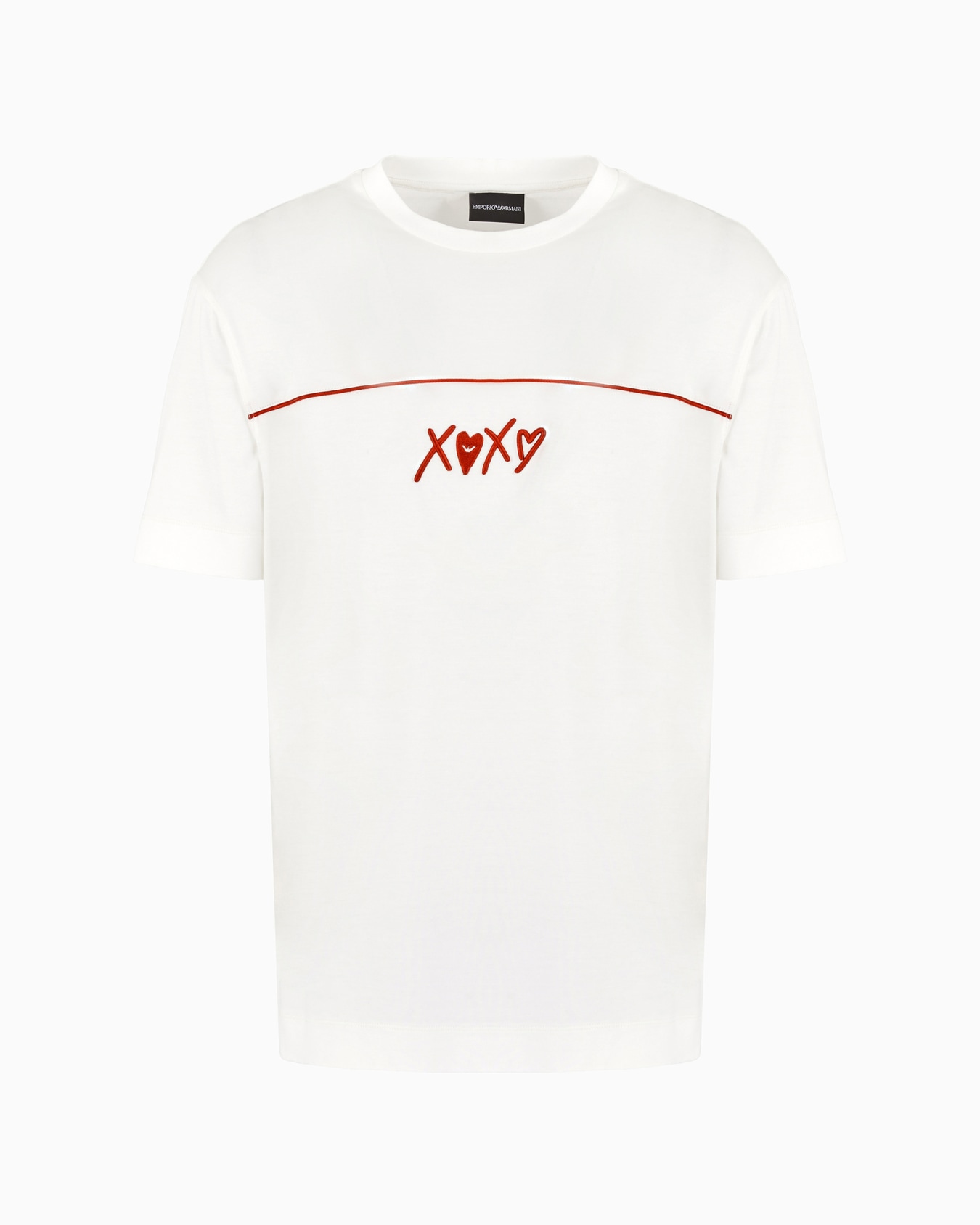 Lyocell-blend jersey T-shirt Slide 0