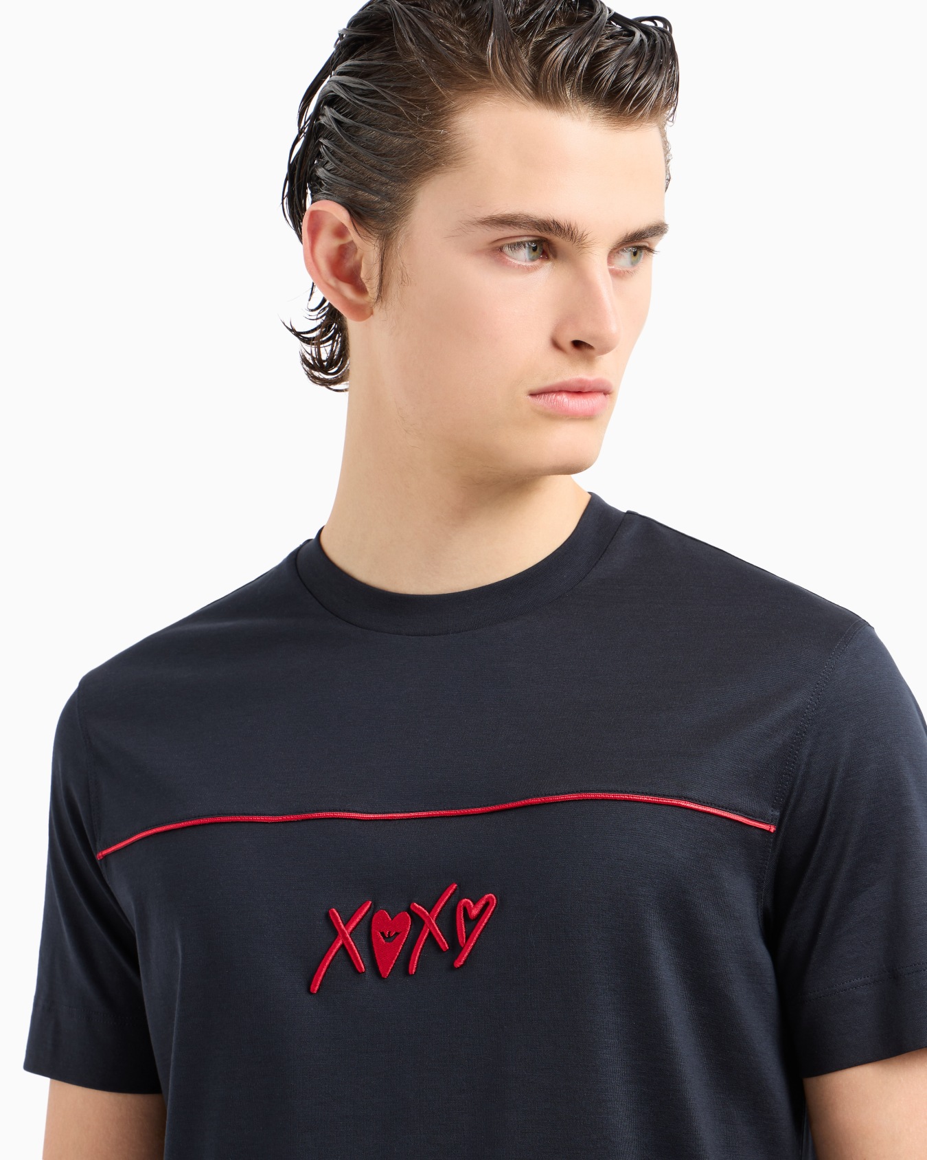 T-shirt en jersey mélange de lyocell Diapositive 4