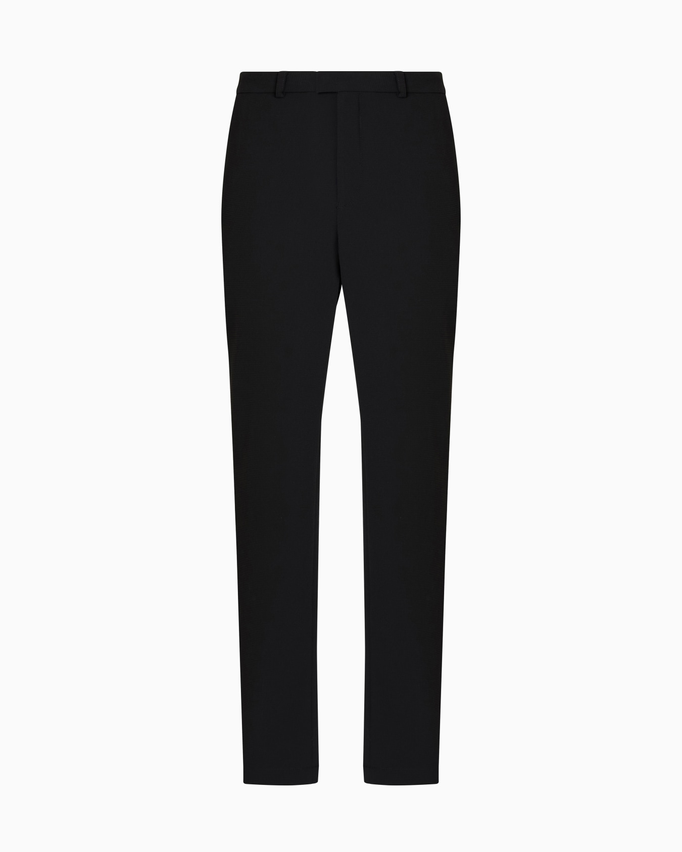 Pantalon en jersey crêpe micro texturé effet piqué Icon Diapositive 0