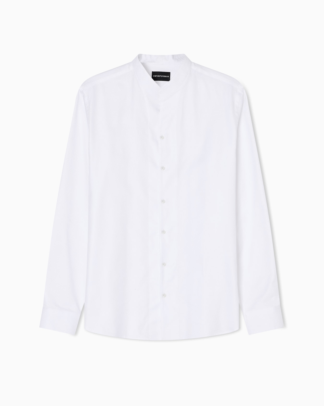Armure cotton shirt with guru collar Slide 0