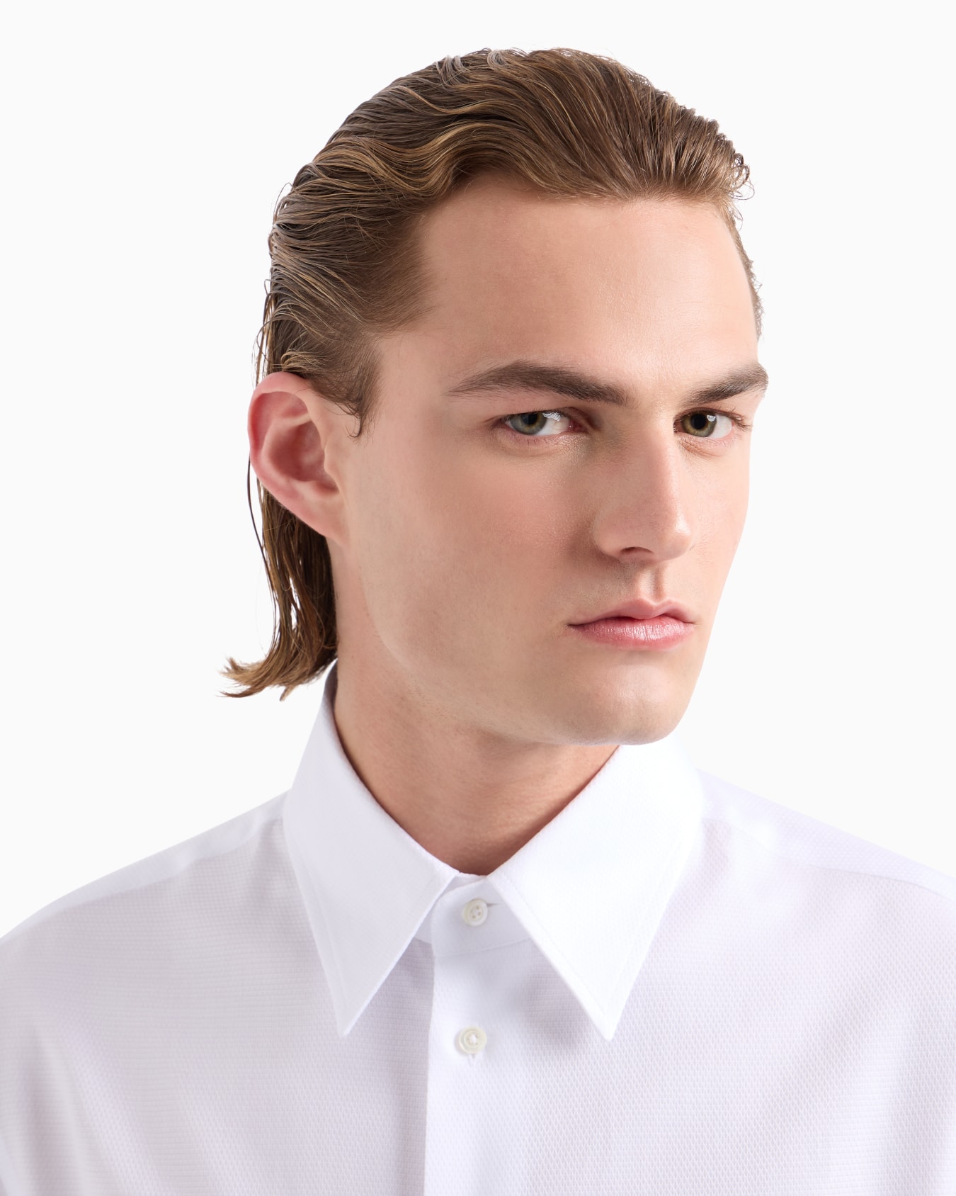 Cotton armure shirt Slide 4