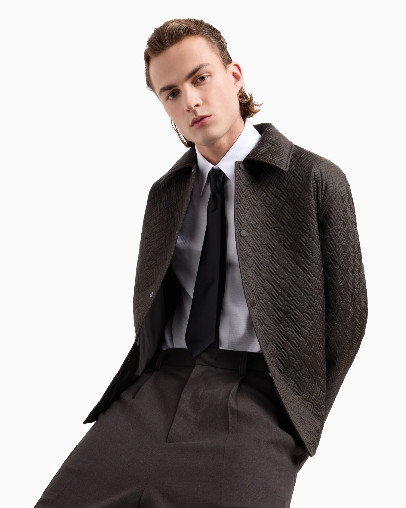 Cotton armure shirt Slide 5