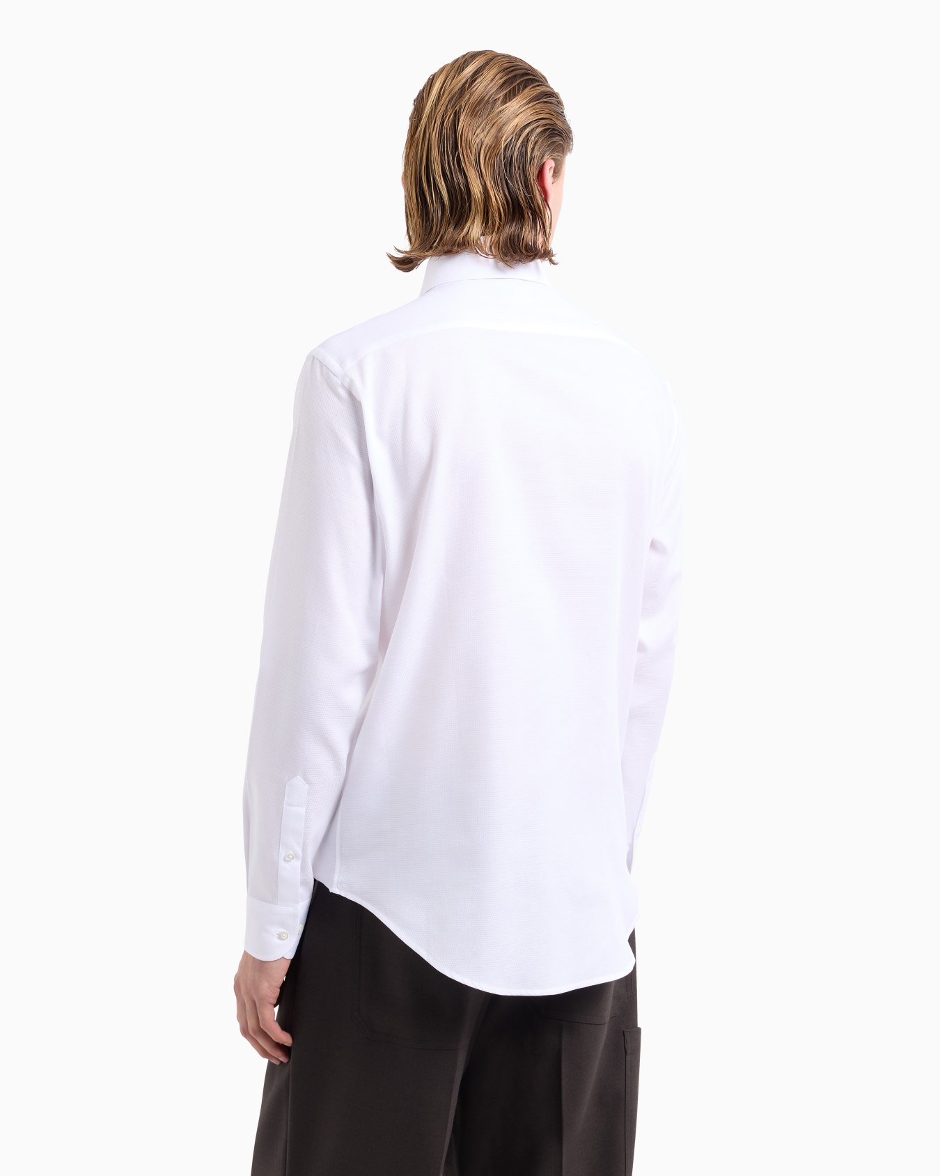 Cotton armure shirt Slide 2
