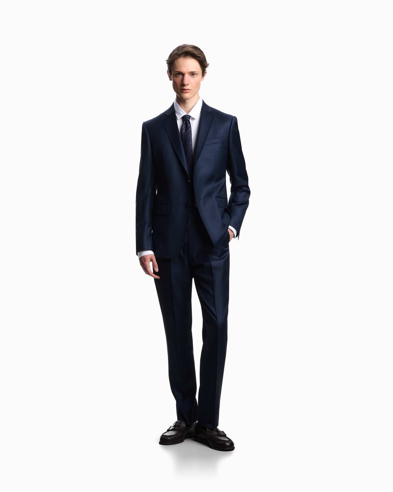 Stretch cotton shirt Slide 1