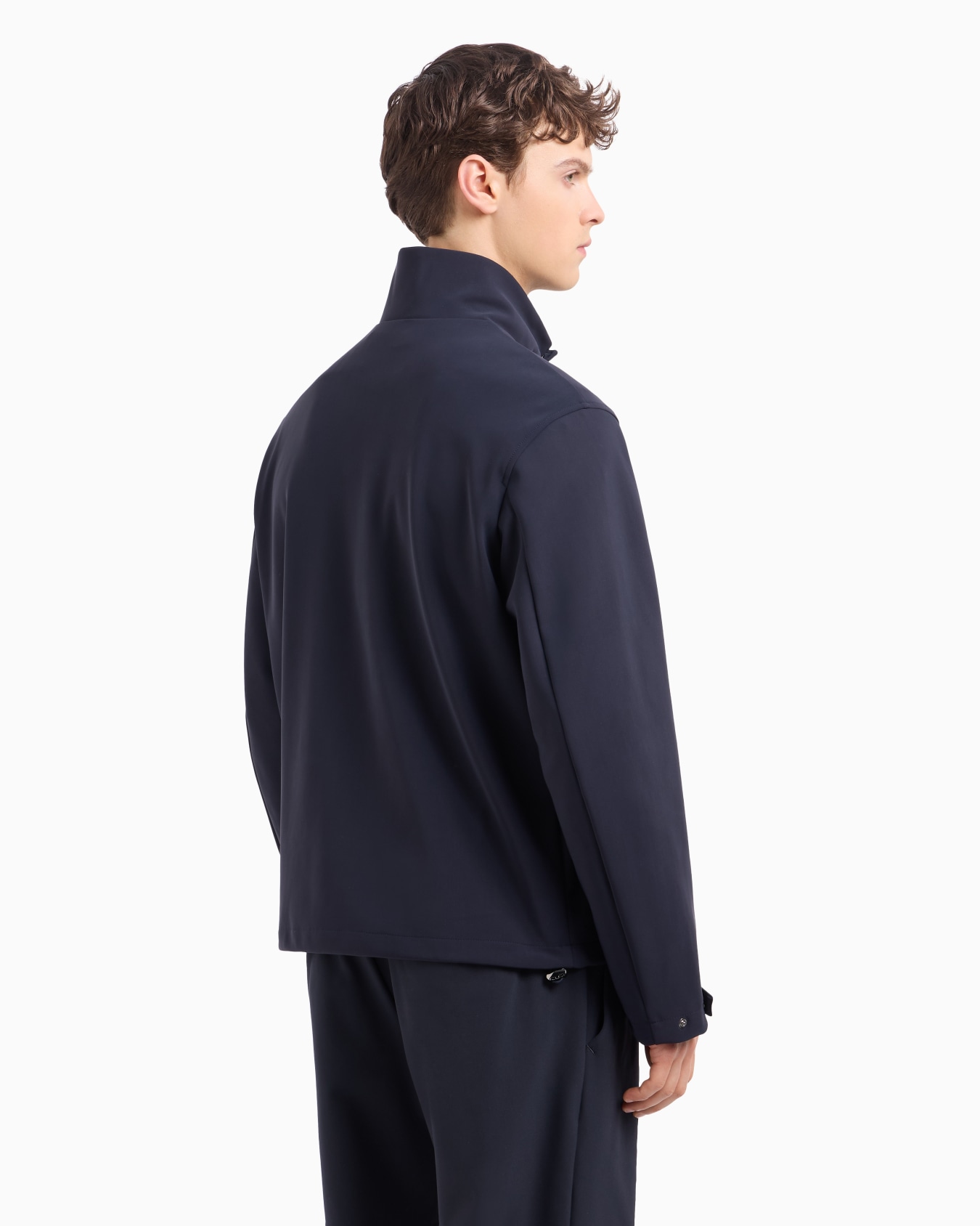 Travel Essential Blouson mit durchgehendem Reißverschluss aus Nylon Folie 2