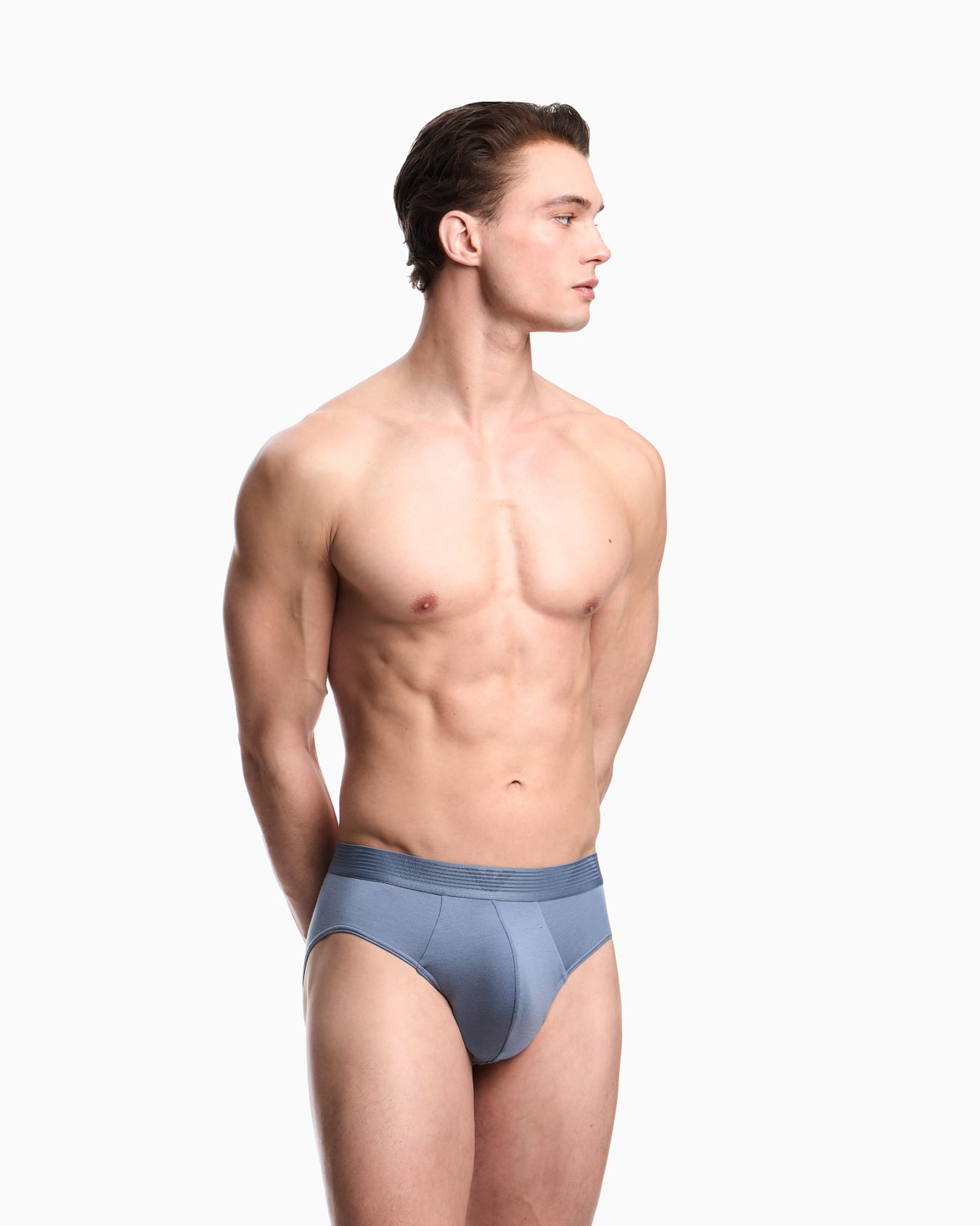 Technical wool Lyocell-blend briefs Slide 1