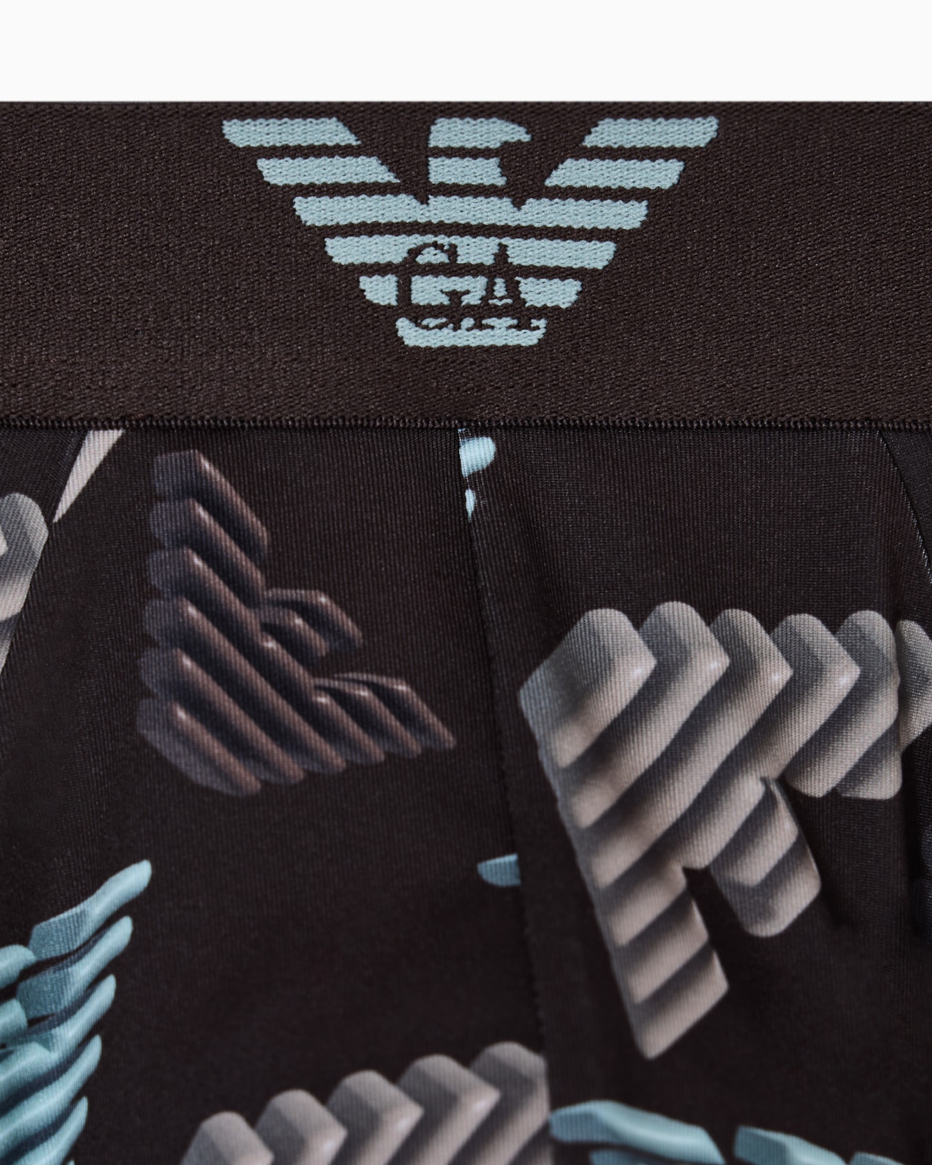 ASV all-over print recycled microfibre briefs Slide 3