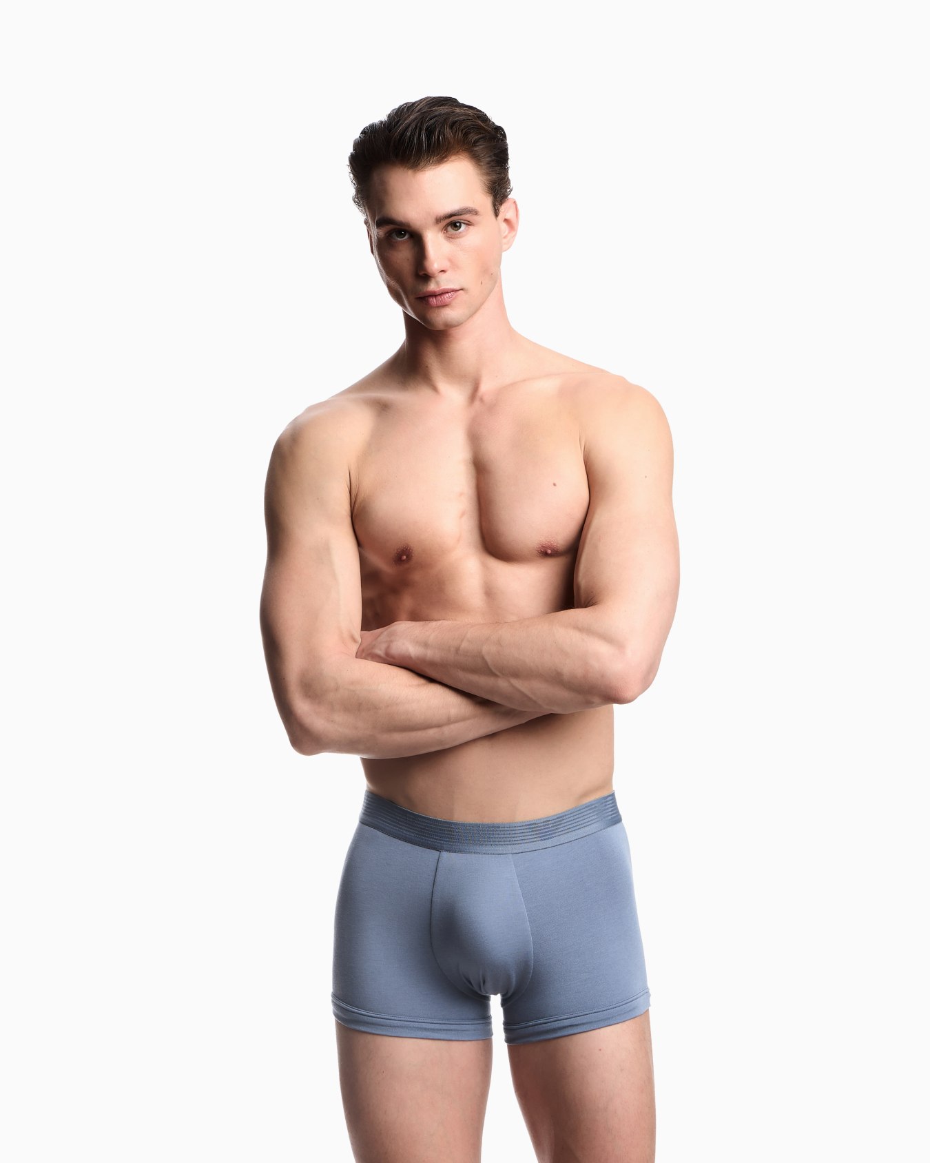 Technical wool Lyocell-blend boxer briefs Slide 1