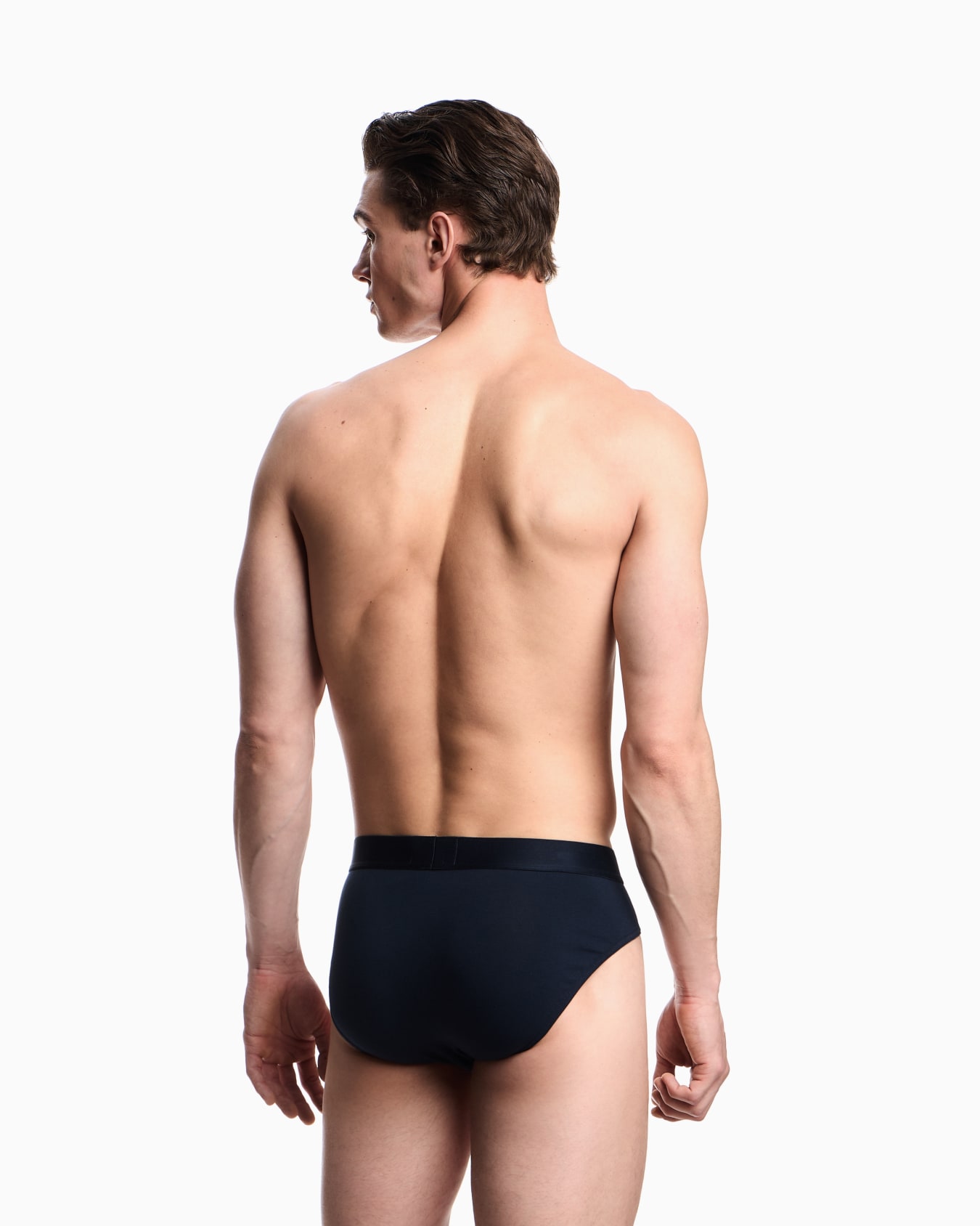Two-pack of mixed pattern printed jersey briefs Slide 2