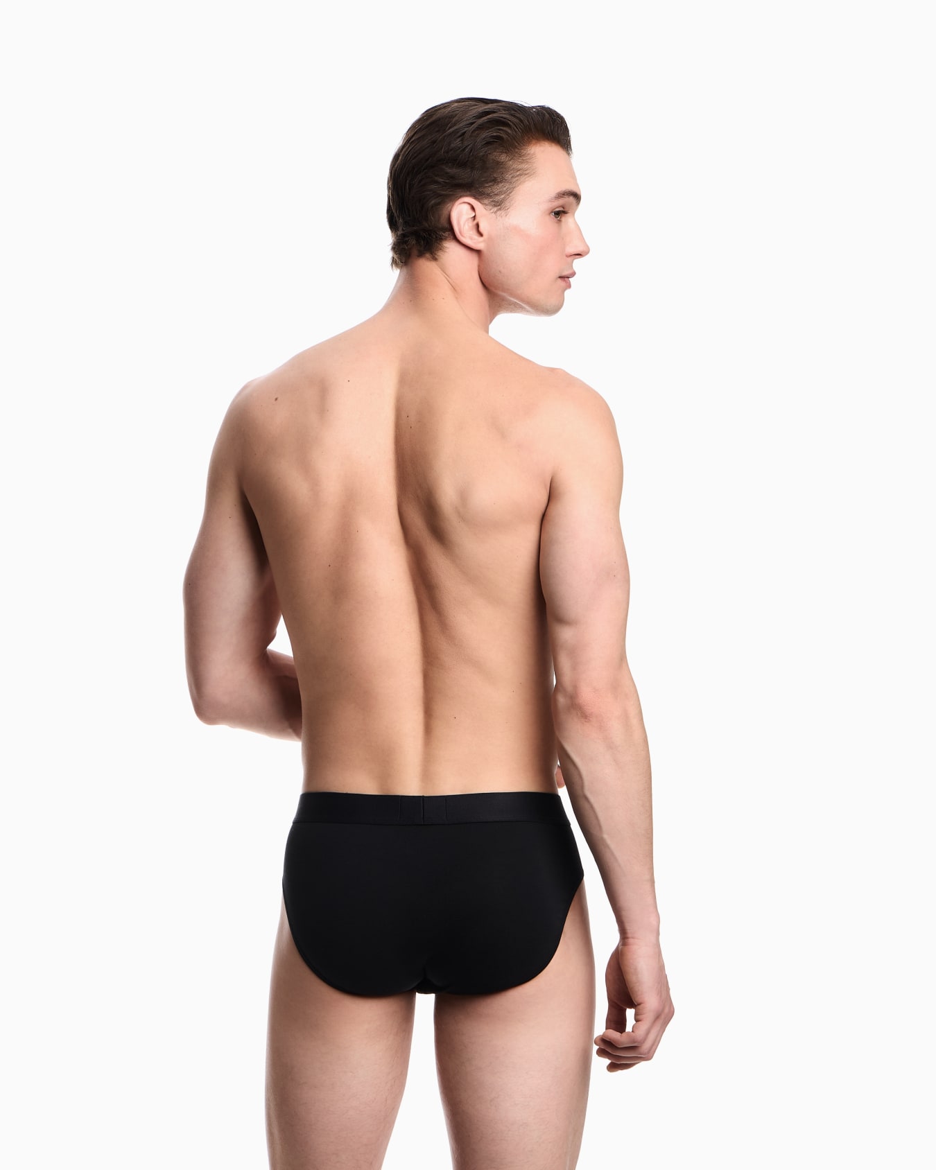 Two-pack of mixed pattern printed jersey briefs Slide 2