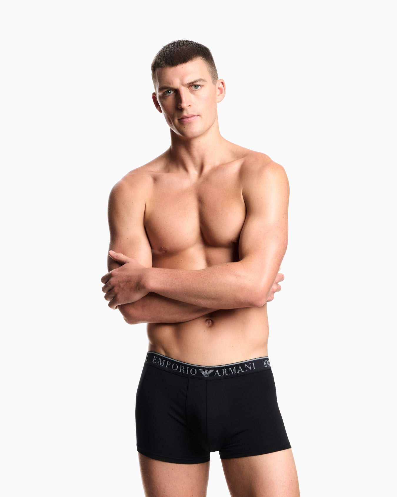Two-pack of Endurance logo boxer briefs Slide 1
