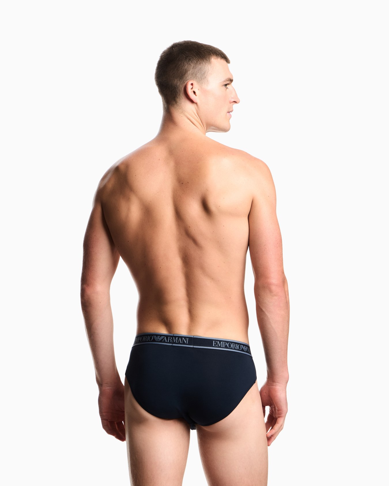 Paquete de tres calzoncillos slip con banda con logotipo Core Diapositiva 2