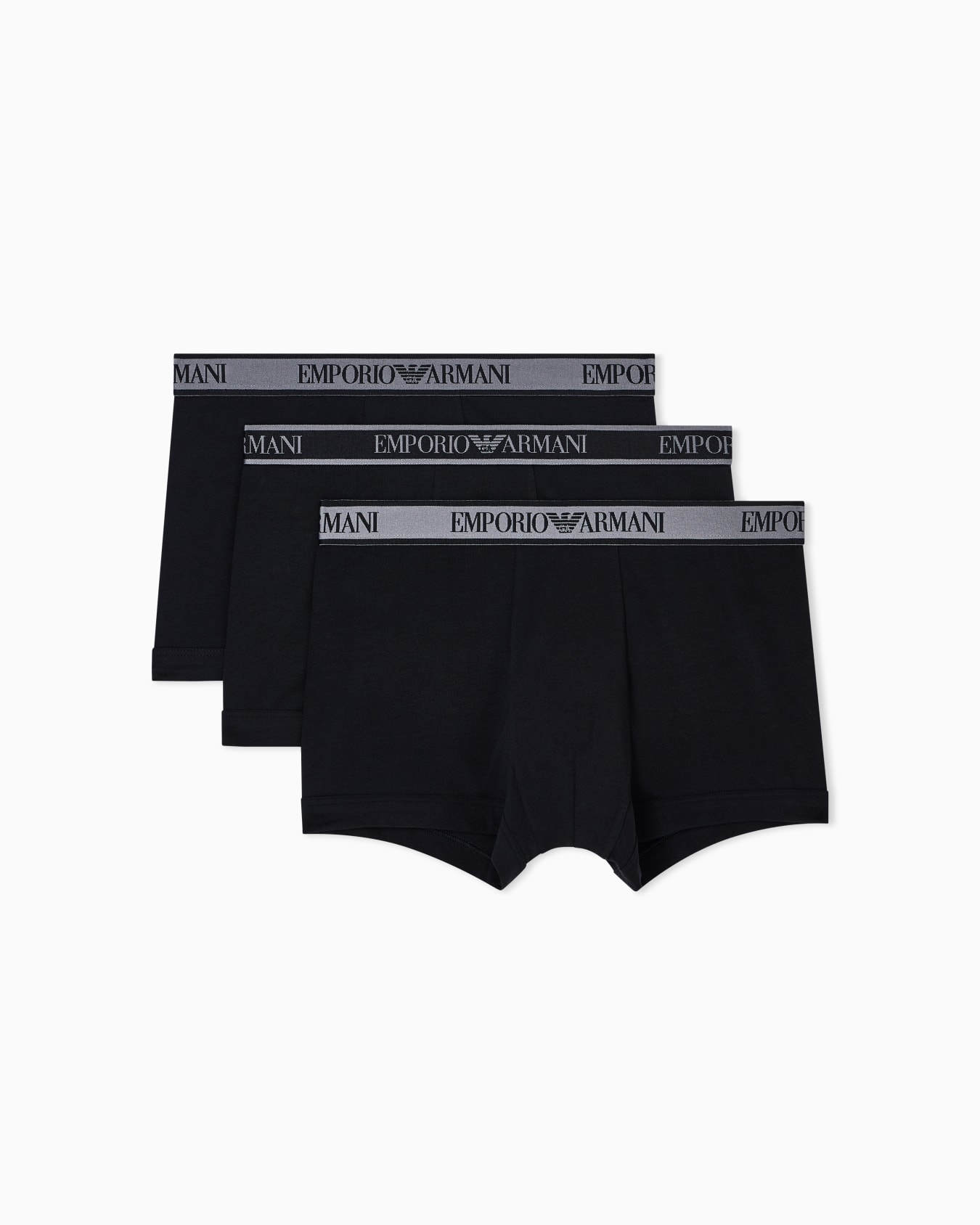 Three-pack of boxer briefs with Core logo waistband Slide 0