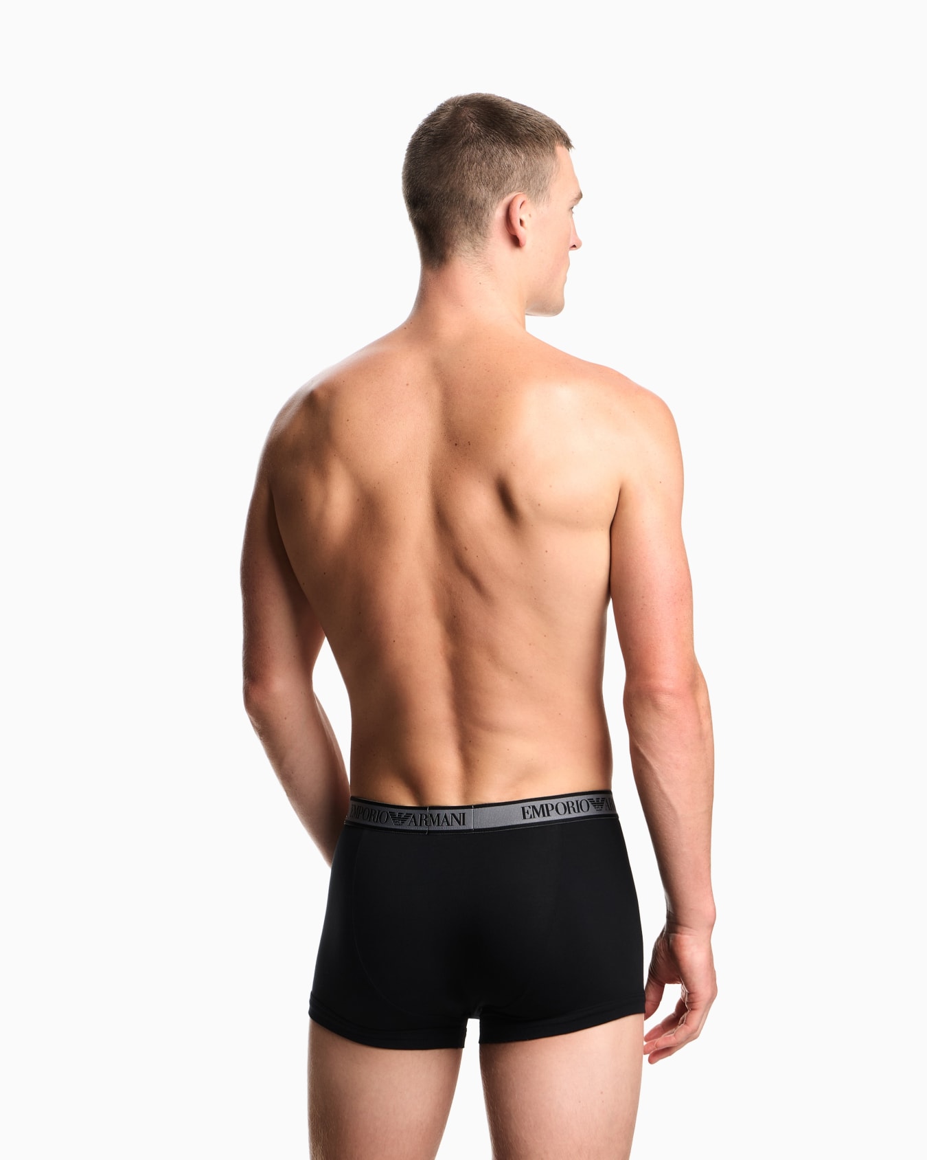 Three-pack of boxer briefs with Core logo waistband Slide 2