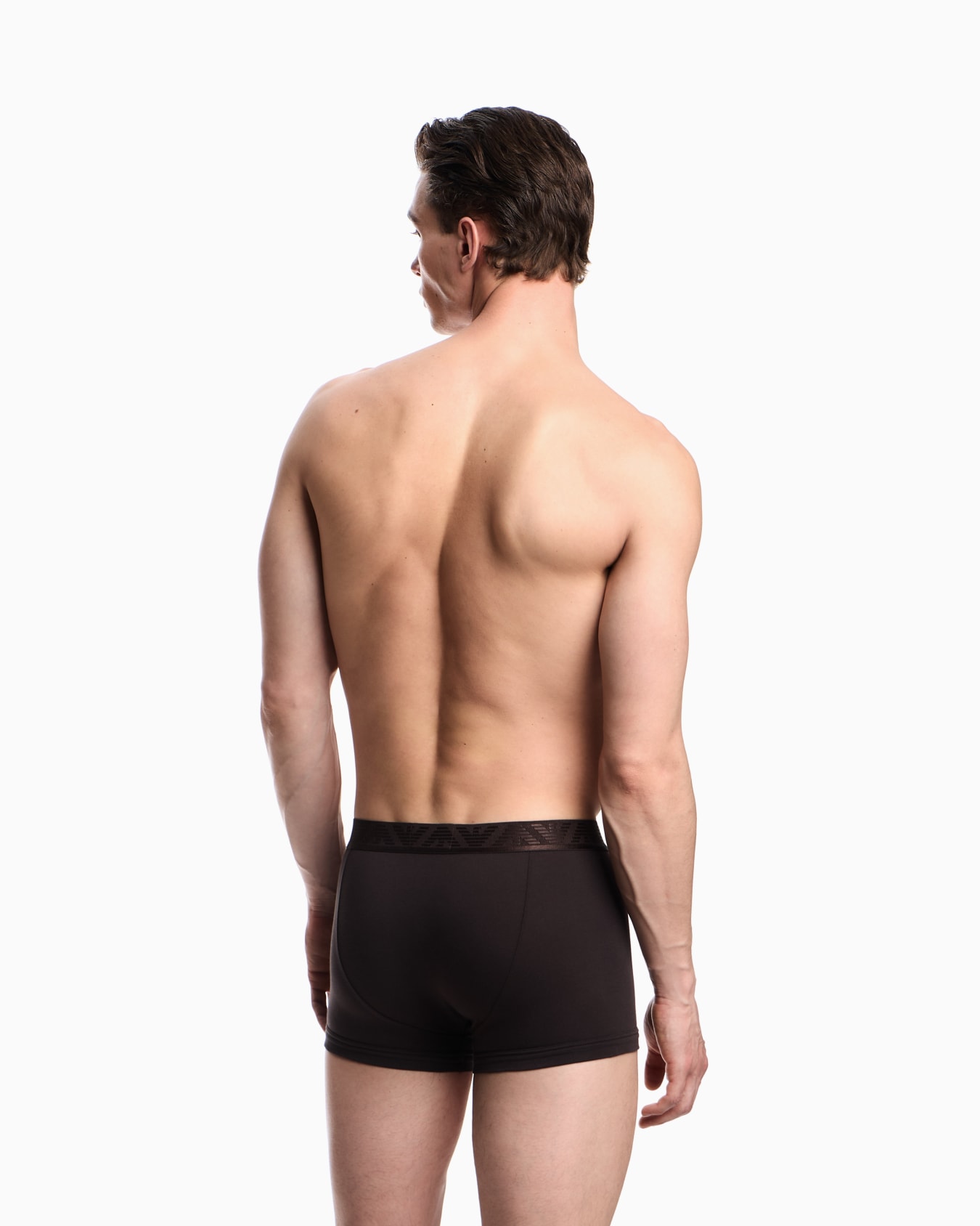 Three-pack of ASV Shiny logoband organic jersey boxer briefs Slide 2