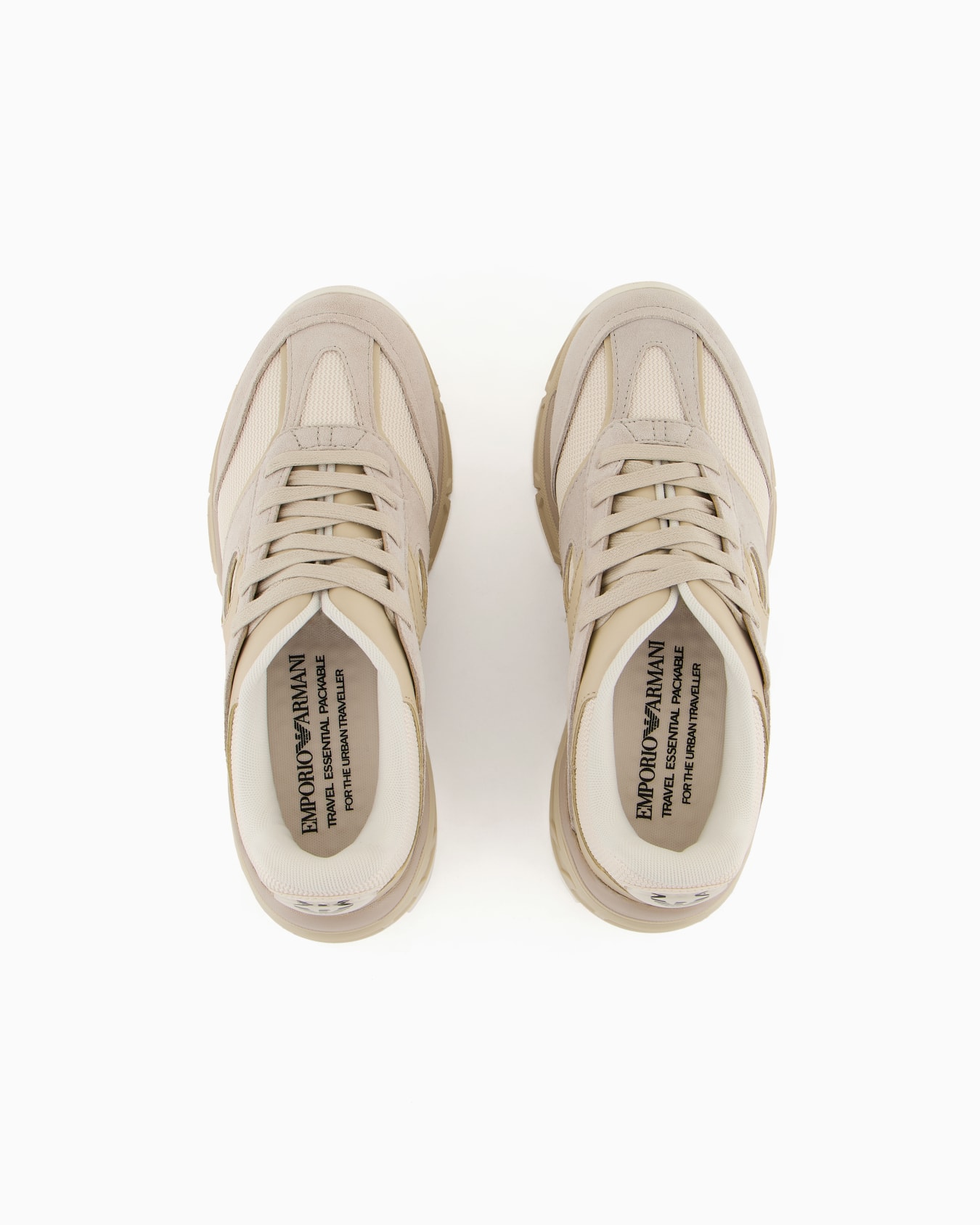 Sneakers Travel Essential en mesh et cuir suédé Diapositive 2