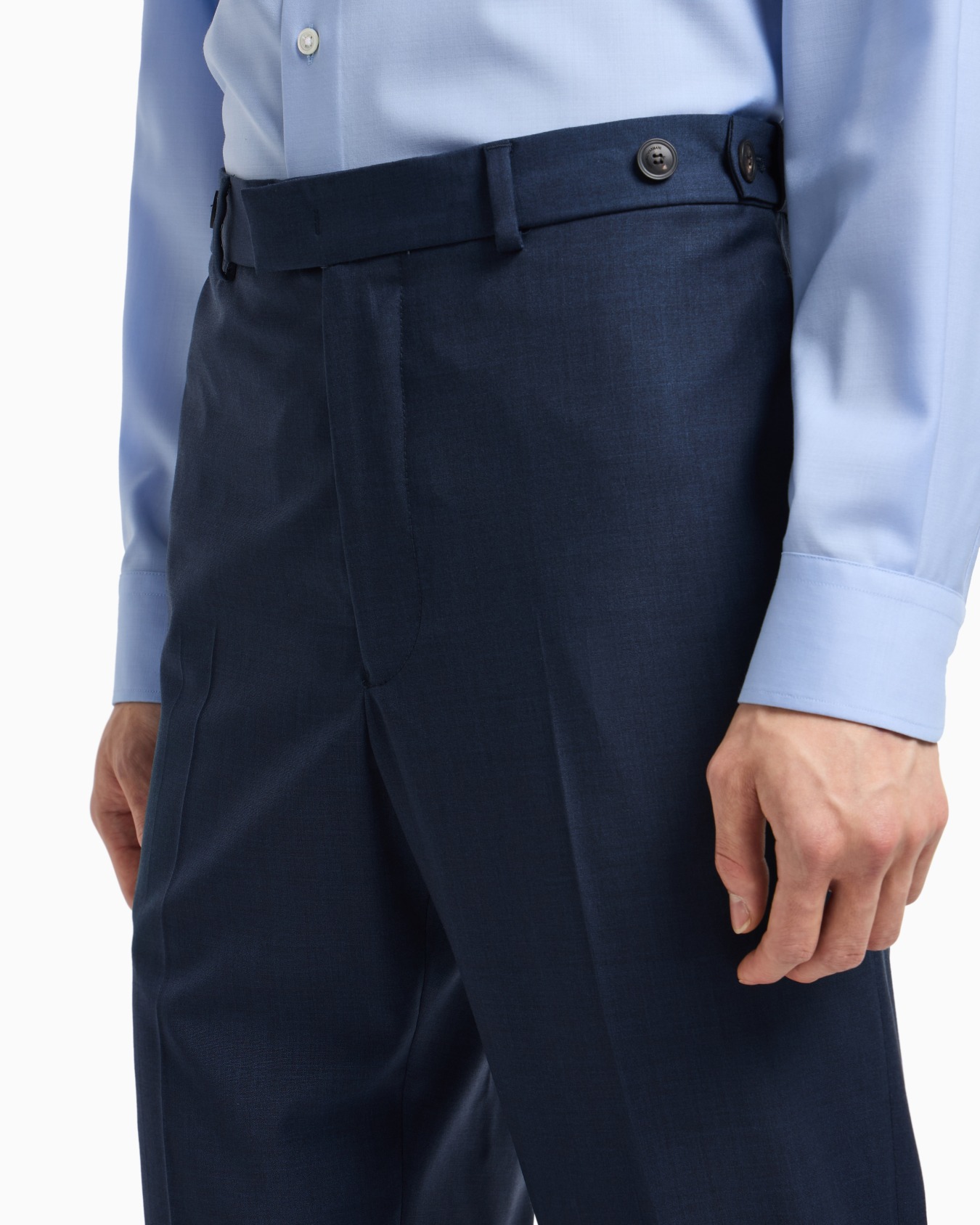 Icon tropical light wool canvas trousers Slide 5