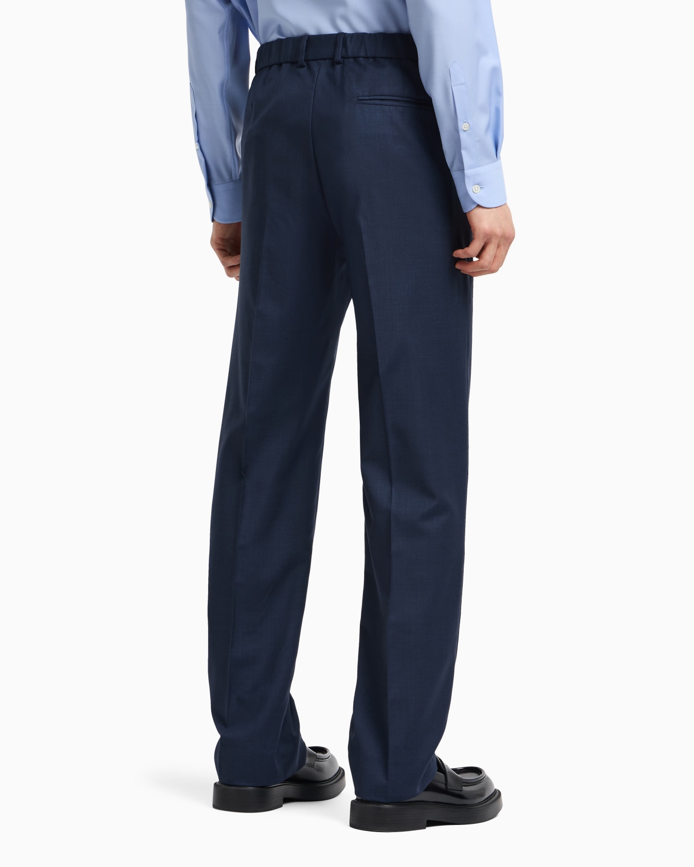 Icon tropical light wool canvas trousers Slide 3