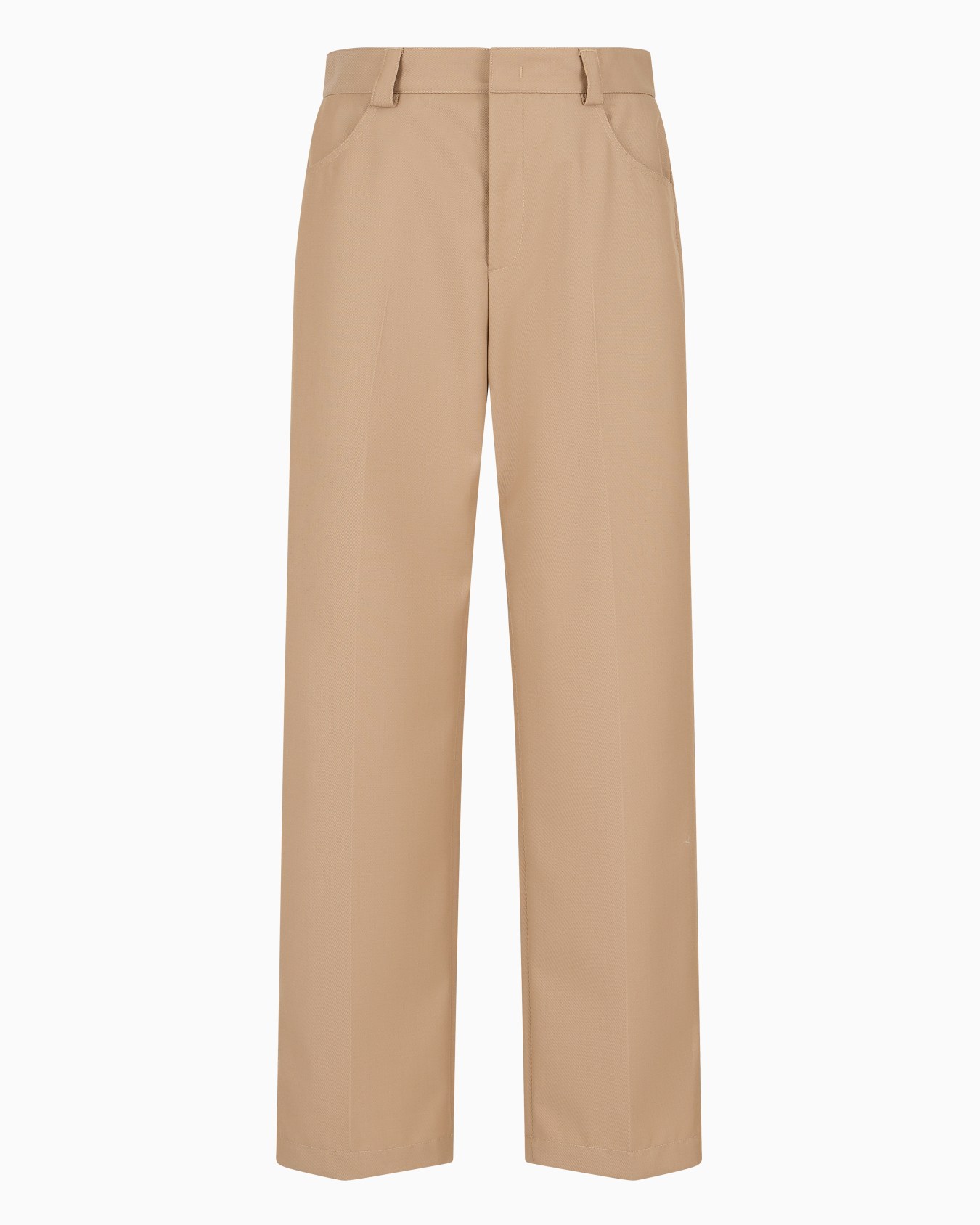 Heavyweight trousers in compact gabardine Slide 0
