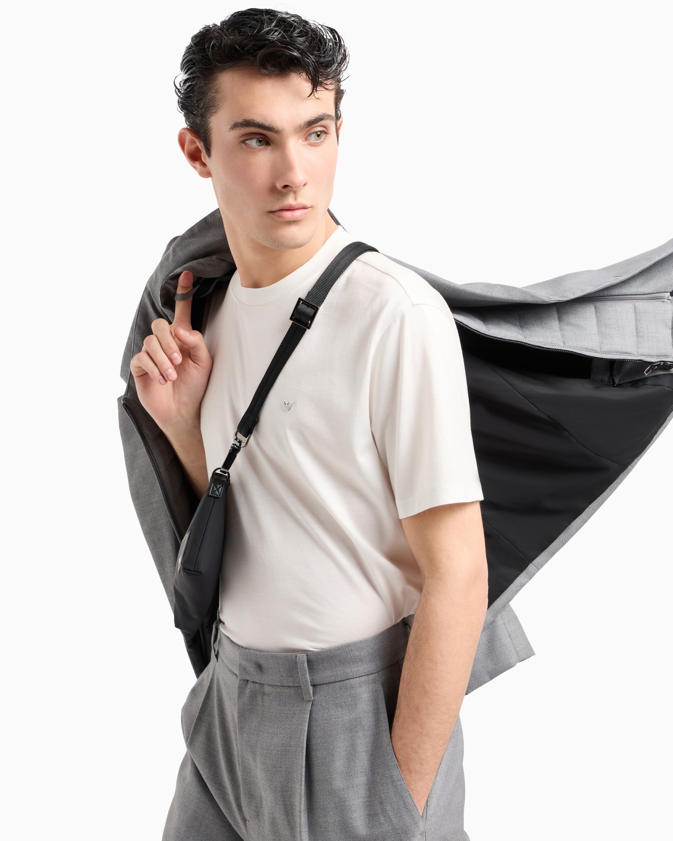 Travel Essential Lyocell-blend jersey T-shirt Slide 5