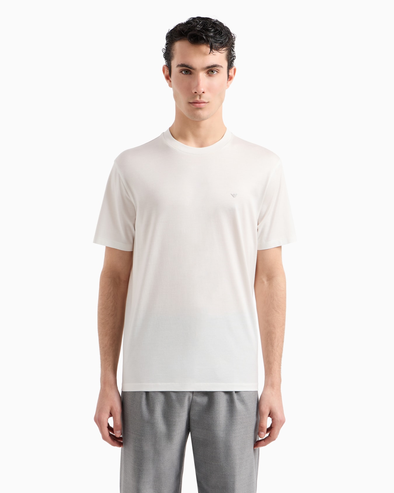 Travel Essential Lyocell-blend jersey T-shirt Slide 1
