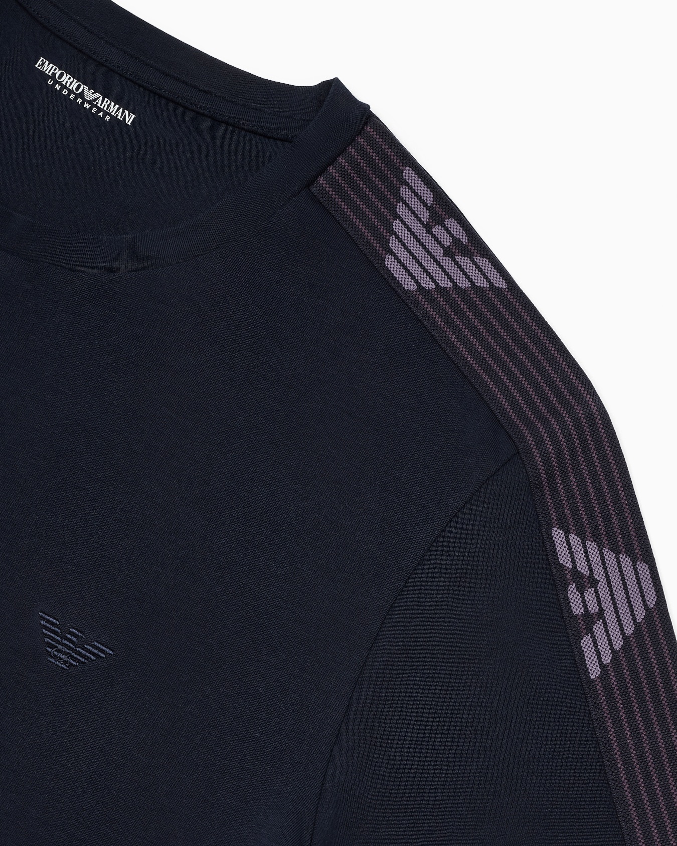 ASV logoband organic-cotton loungewear T-shirt Slide 3
